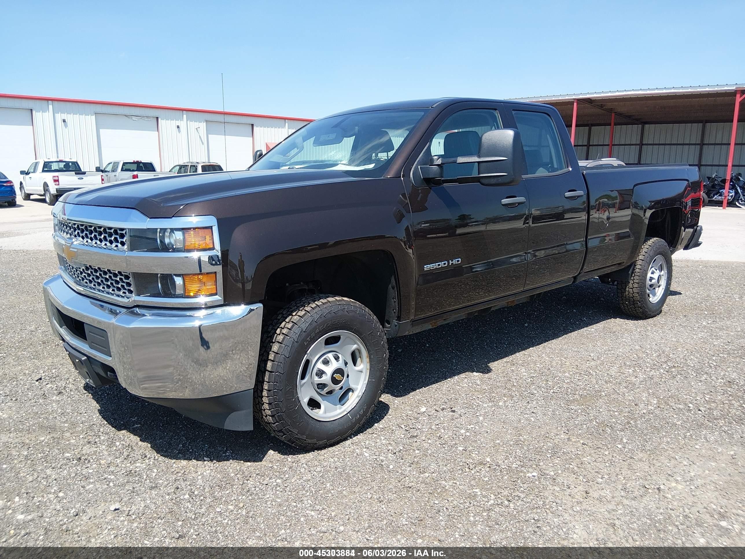 2019 Chevrolet Silverado 2500hd Wt Brown vin: 2GC2CREG4K1176518