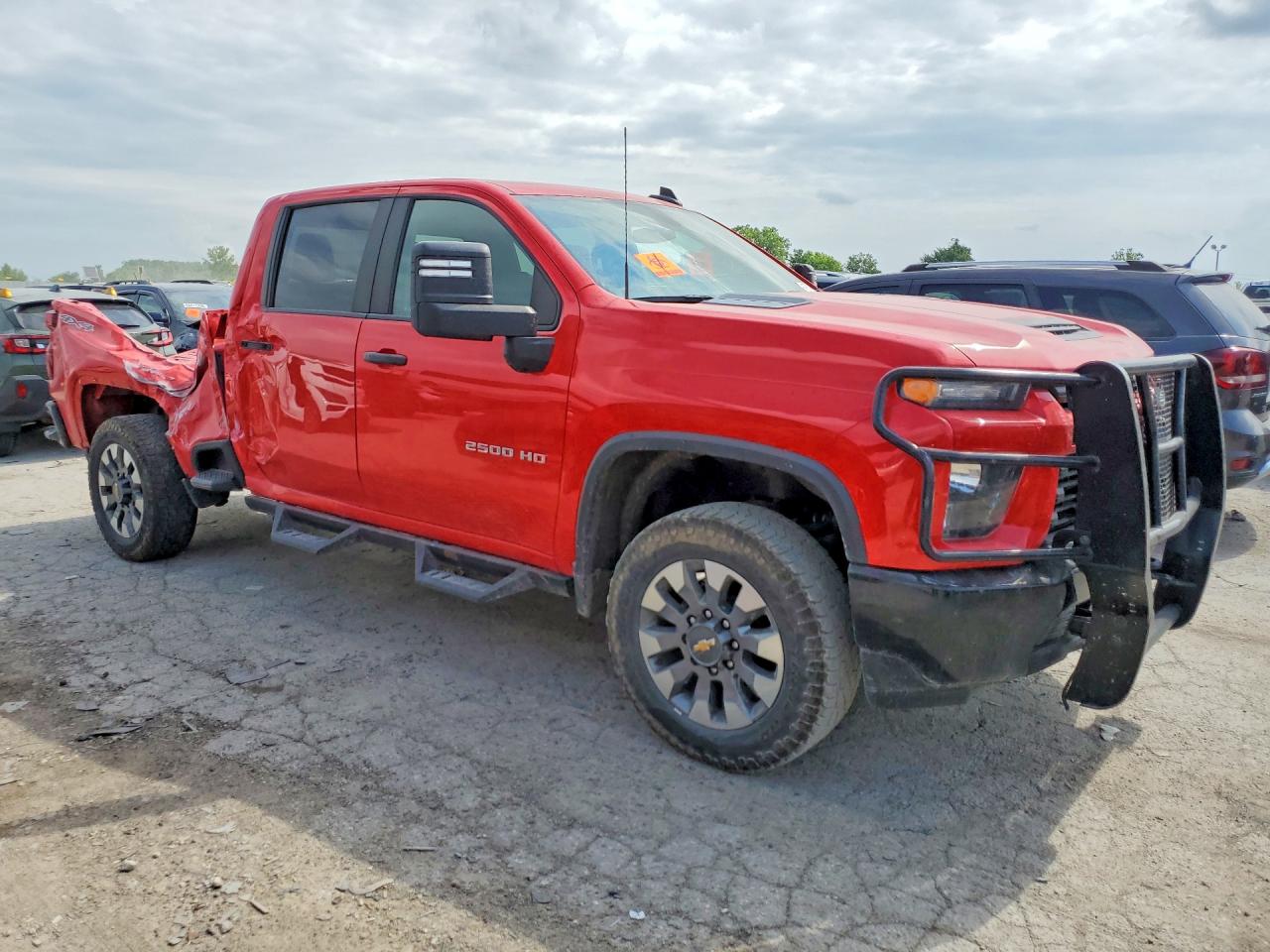 2022 Chevrolet Silverado K2500 Custom Red vin: 2GC4YME71N1239348