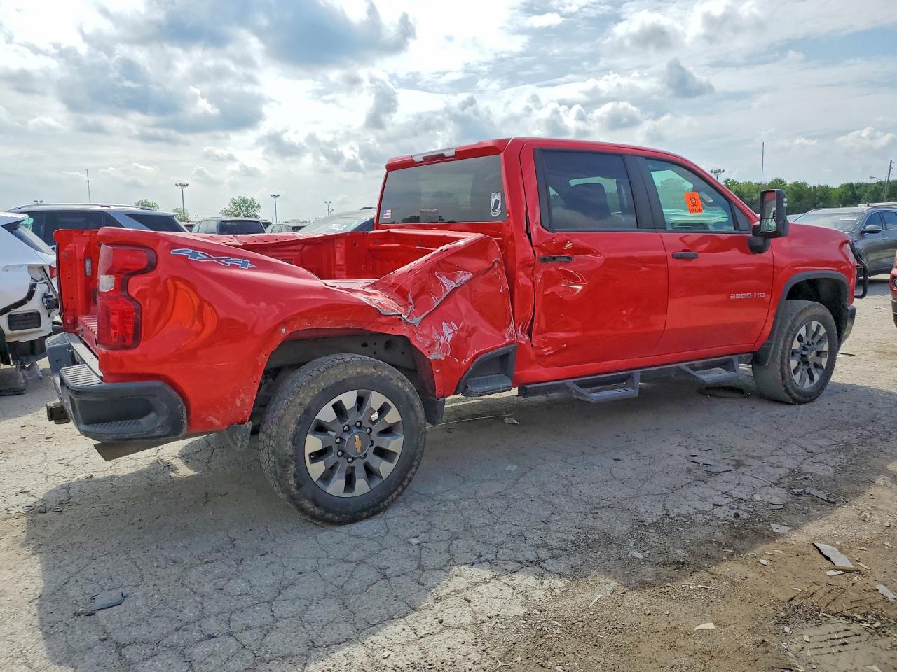 2022 Chevrolet Silverado K2500 Custom Red vin: 2GC4YME71N1239348