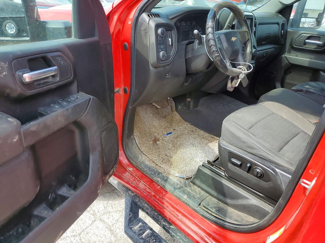 2022 Chevrolet Silverado K2500 Custom Red vin: 2GC4YME71N1239348