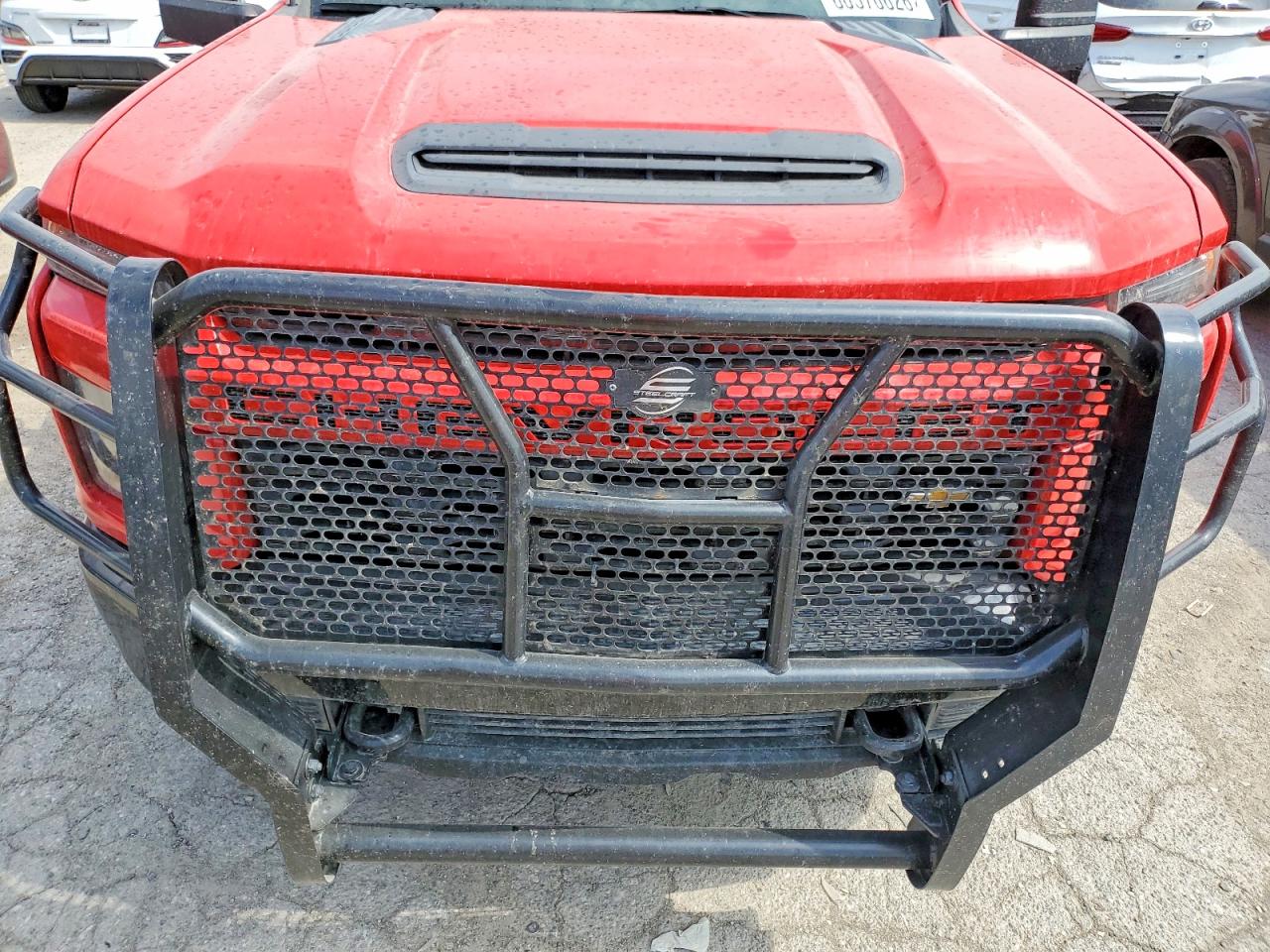 2022 Chevrolet Silverado K2500 Custom Red vin: 2GC4YME71N1239348