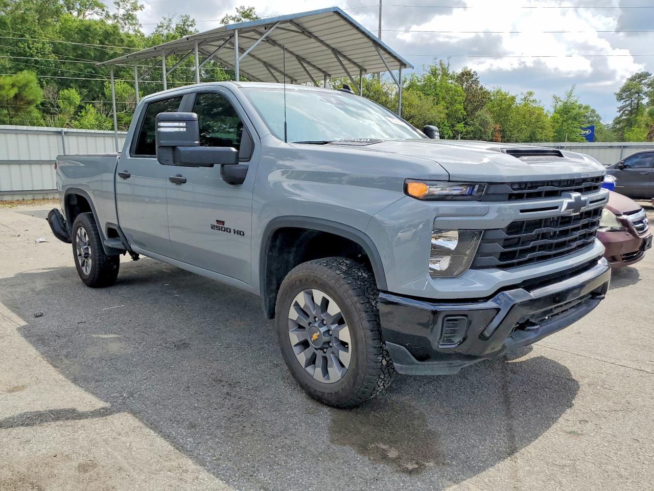 2024 Chevrolet Silverado K2500 Custom Gray vin: 2GC4YME71R1196071