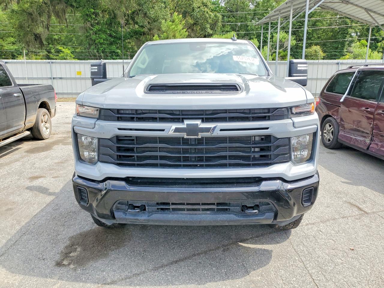 2024 Chevrolet Silverado K2500 Custom Gray vin: 2GC4YME71R1196071