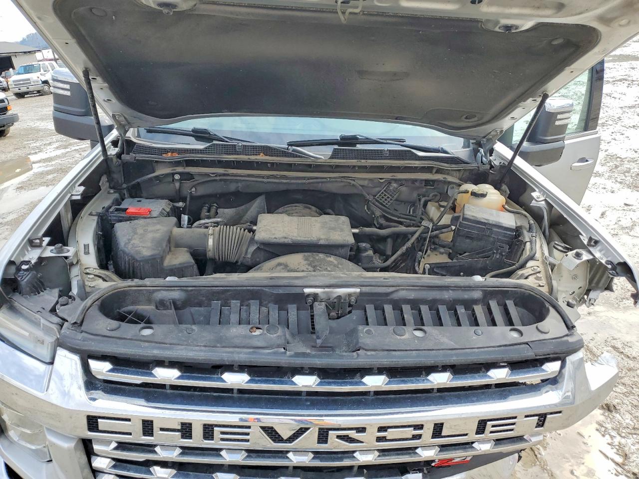 2023 Chevrolet Silverado K2500 Heavy Duty Ltz Silver vin: 2GC4YPE72P1727180