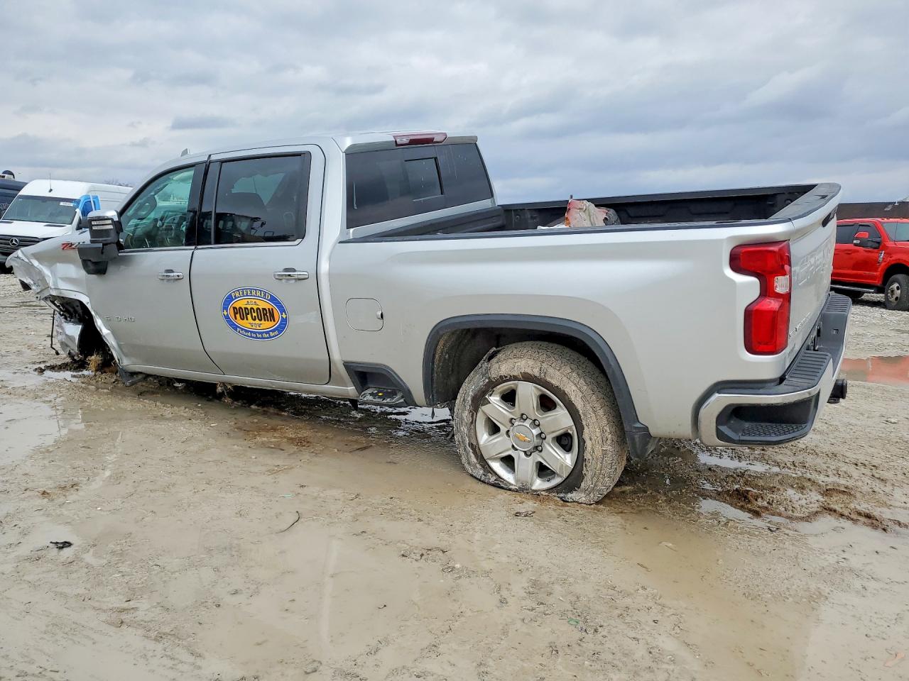 2023 Chevrolet Silverado K2500 Heavy Duty Ltz Silver vin: 2GC4YPE72P1727180