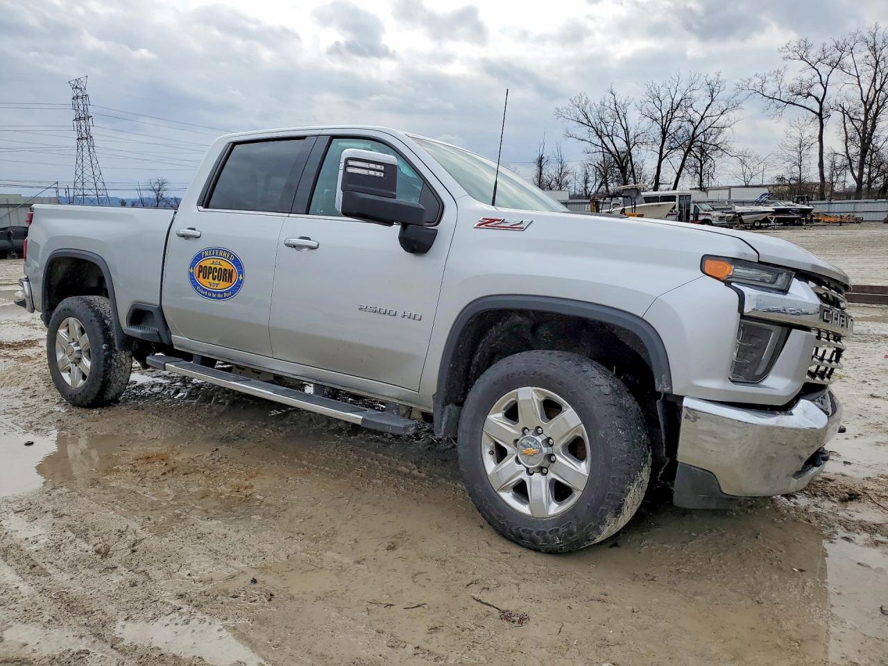 2023 Chevrolet Silverado K2500 Heavy Duty Ltz Silver vin: 2GC4YPE72P1727180
