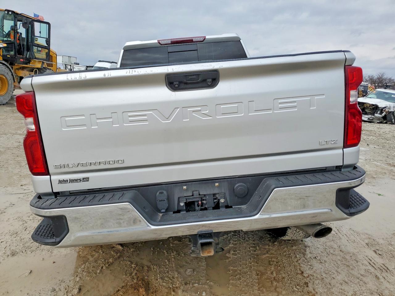 2023 Chevrolet Silverado K2500 Heavy Duty Ltz Silver vin: 2GC4YPE72P1727180
