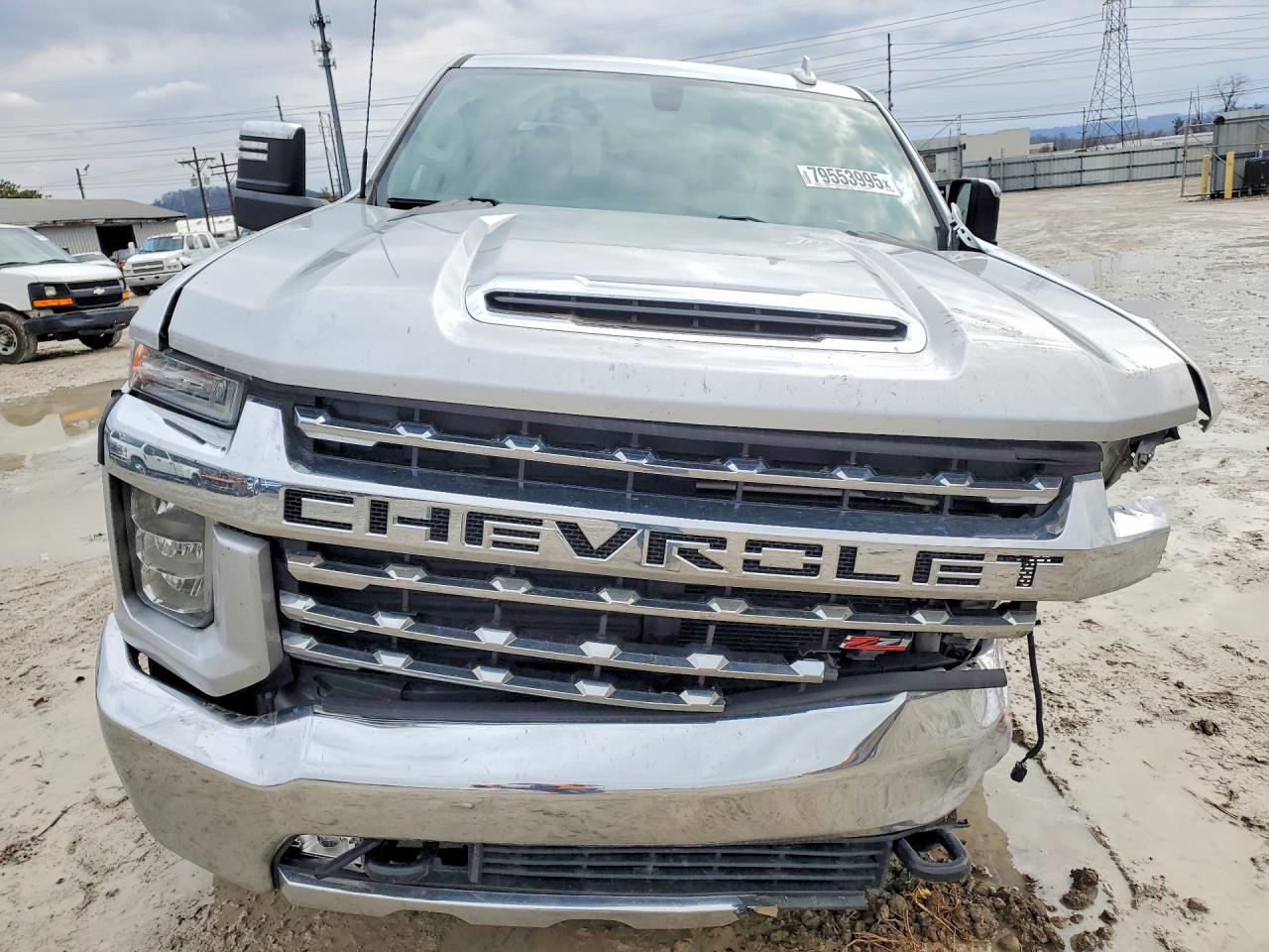 2023 Chevrolet Silverado K2500 Heavy Duty Ltz Silver vin: 2GC4YPE72P1727180
