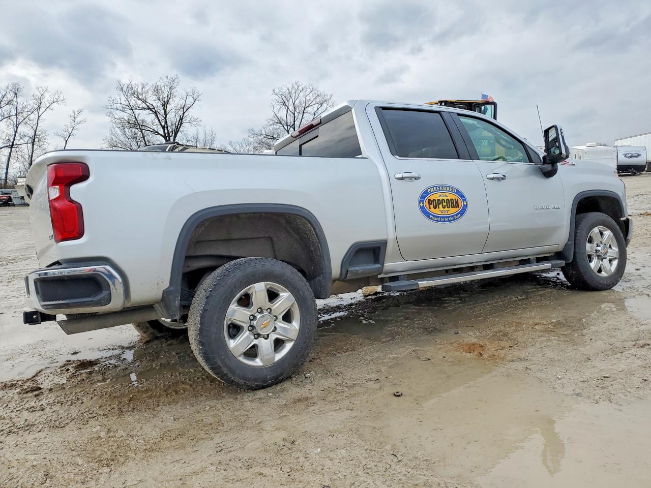 2023 Chevrolet Silverado K2500 Heavy Duty Ltz Silver vin: 2GC4YPE72P1727180