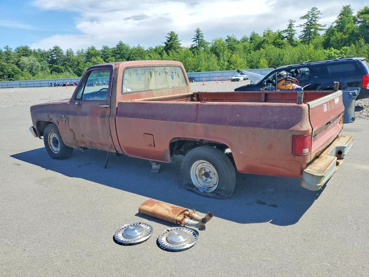 1986 Chevrolet C10 Коричневый vin: 2GCCC14H5G1158083