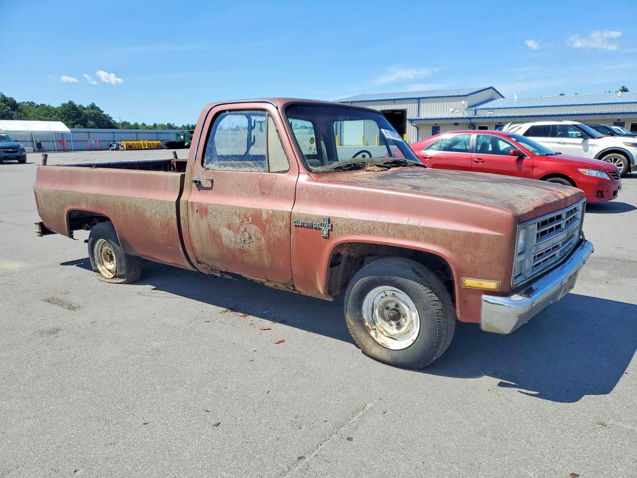 1986 Chevrolet C10 Коричневый vin: 2GCCC14H5G1158083