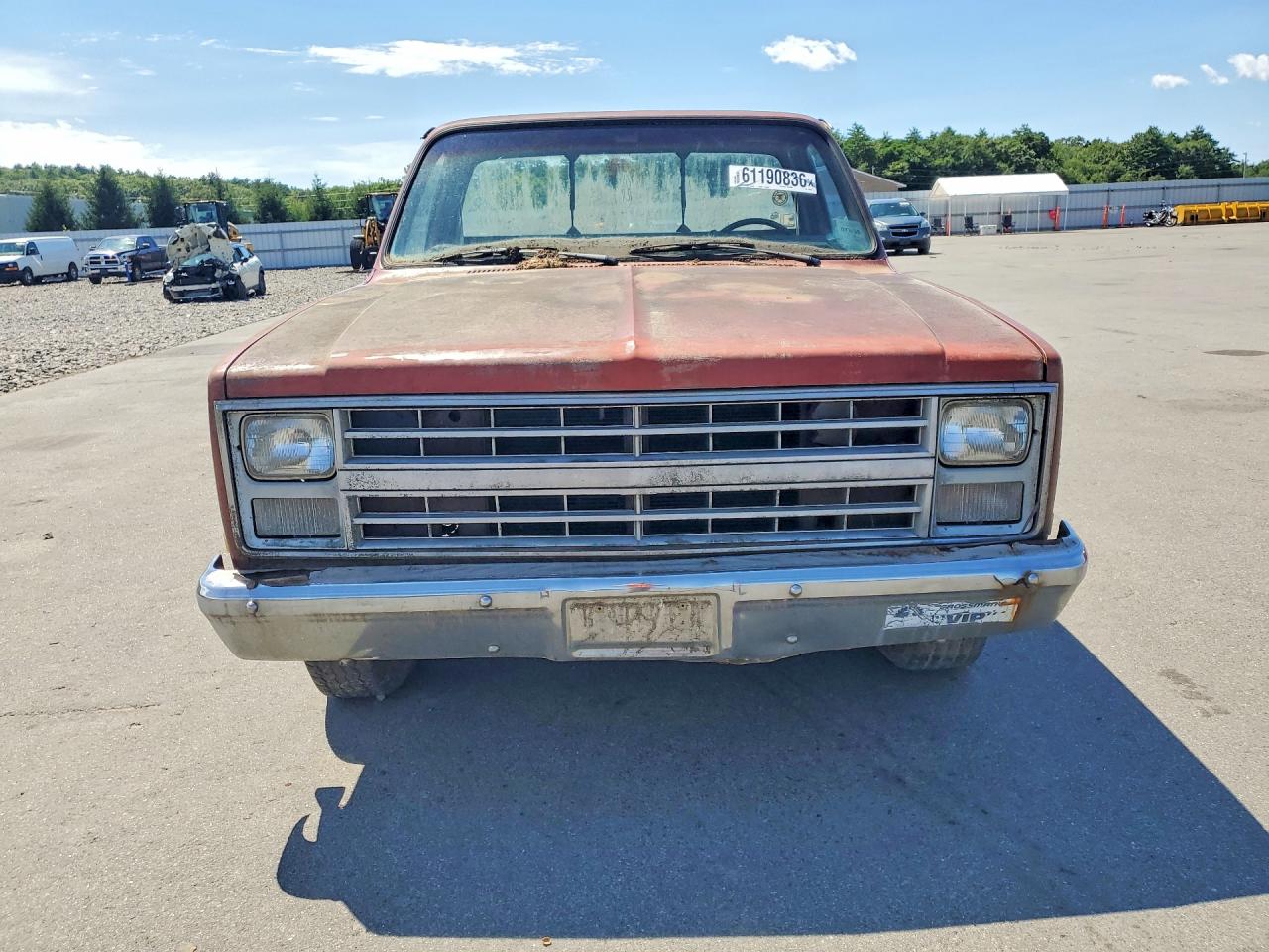 1986 Chevrolet C10 Коричневый vin: 2GCCC14H5G1158083