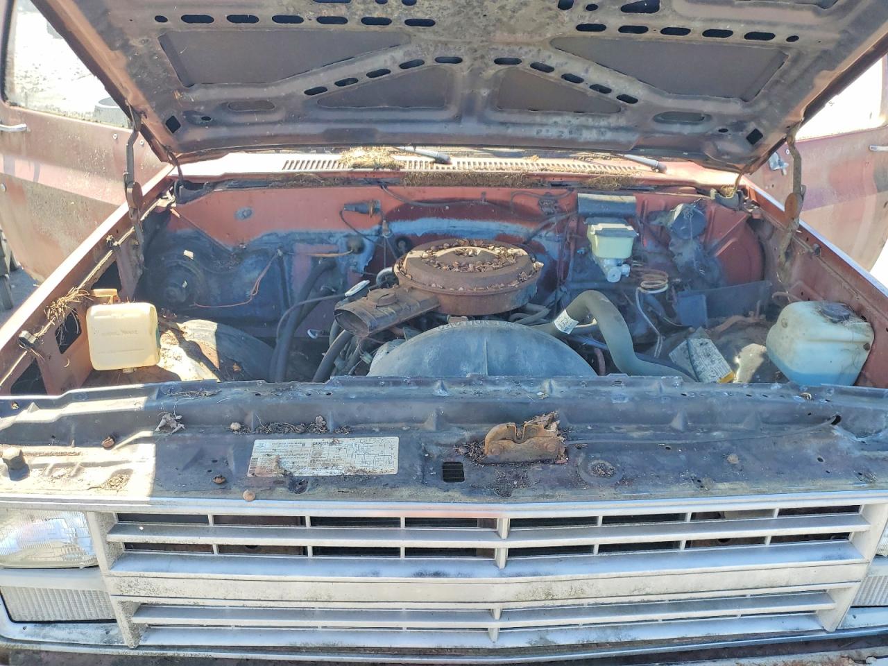 1986 Chevrolet C10 Коричневый vin: 2GCCC14H5G1158083
