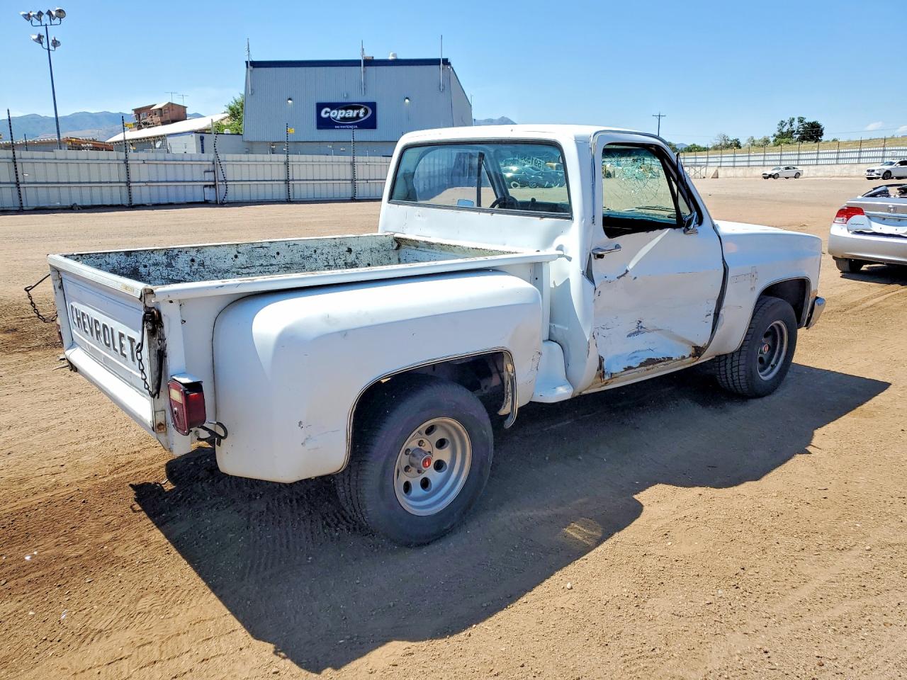 1982 Chevrolet C10 White vin: 2GCCC14H8C1176684