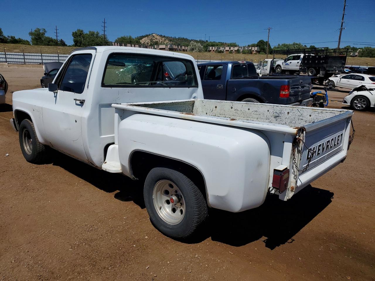 1982 Chevrolet C10 White vin: 2GCCC14H8C1176684