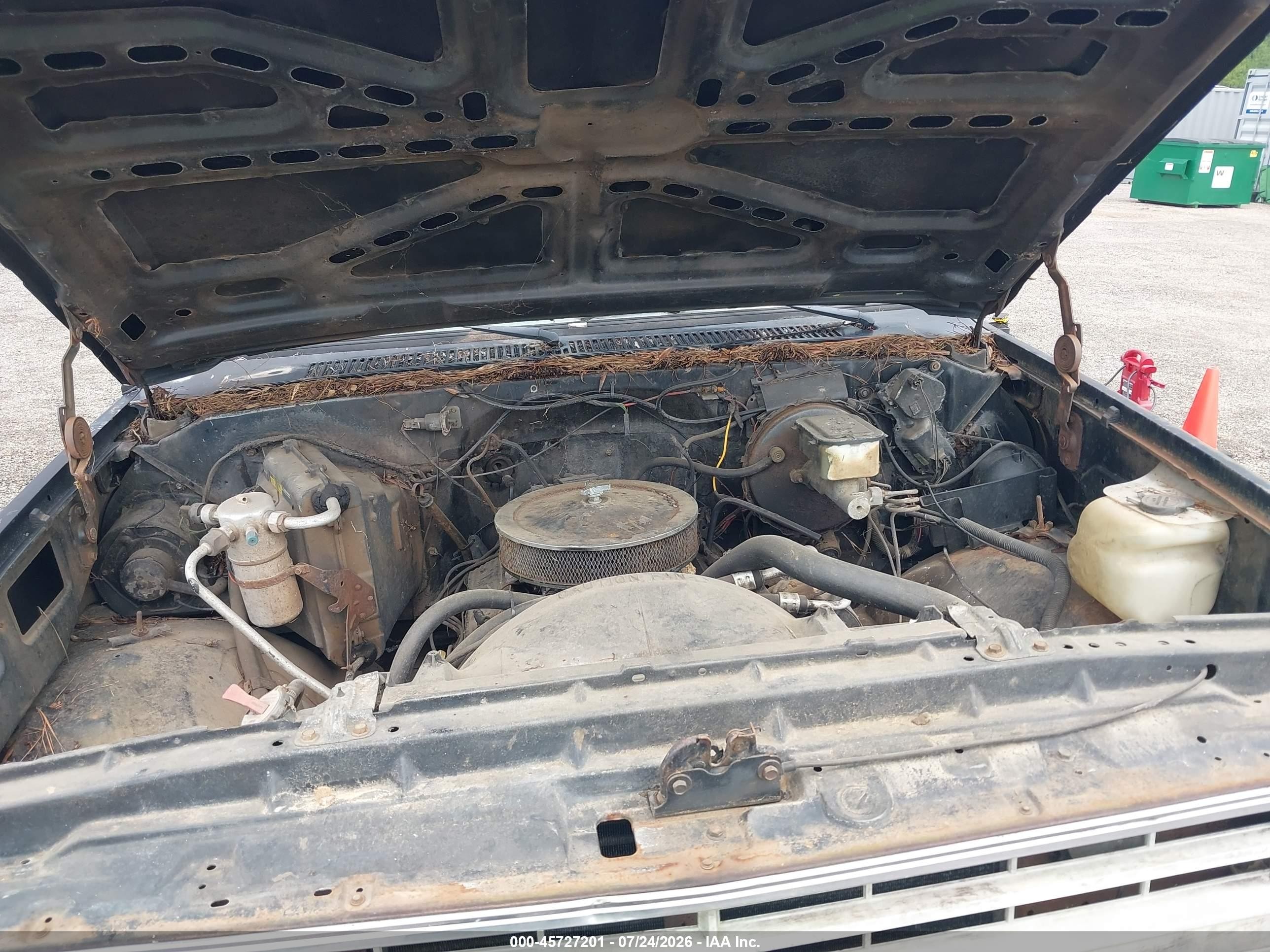 1985 Chevrolet C10   Black vin: 2GCCC14N4F1138265