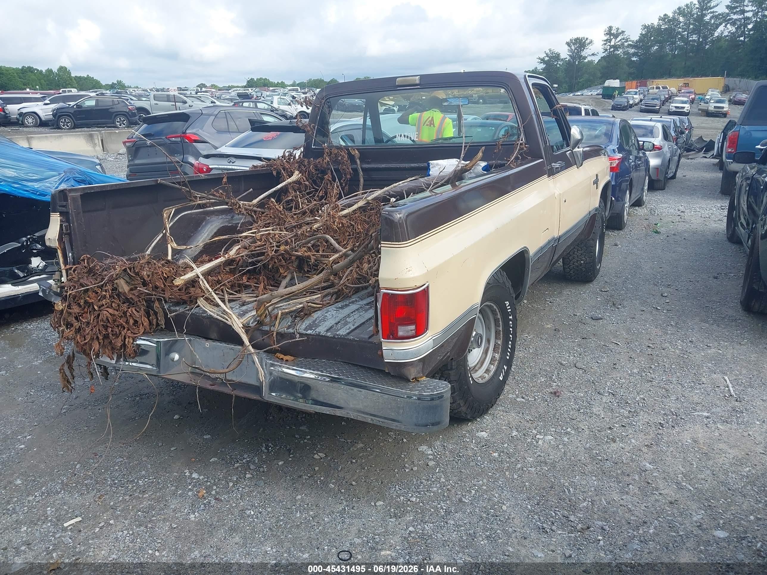 1986 Chevrolet C10   Brown vin: 2GCDC14H0G1223748
