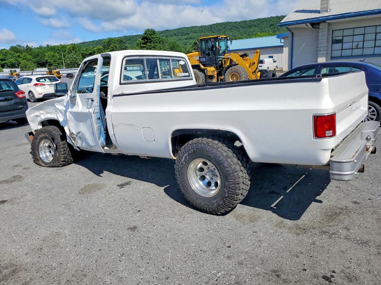 1984 Chevrolet C10 White vin: 2GCDC14H1E1221312