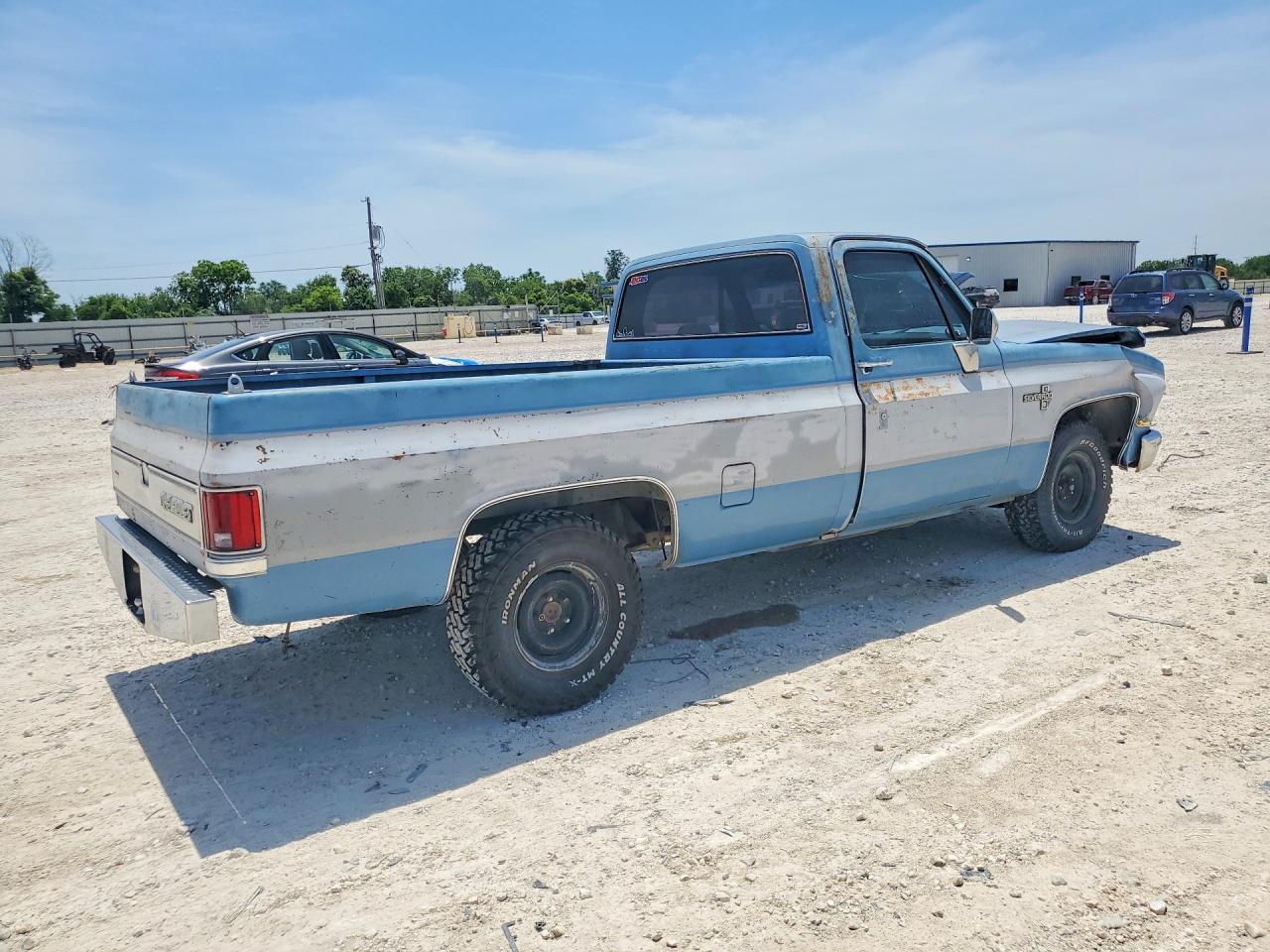 1985 Chevrolet C10 Синий vin: 2GCDC14H1F1210196