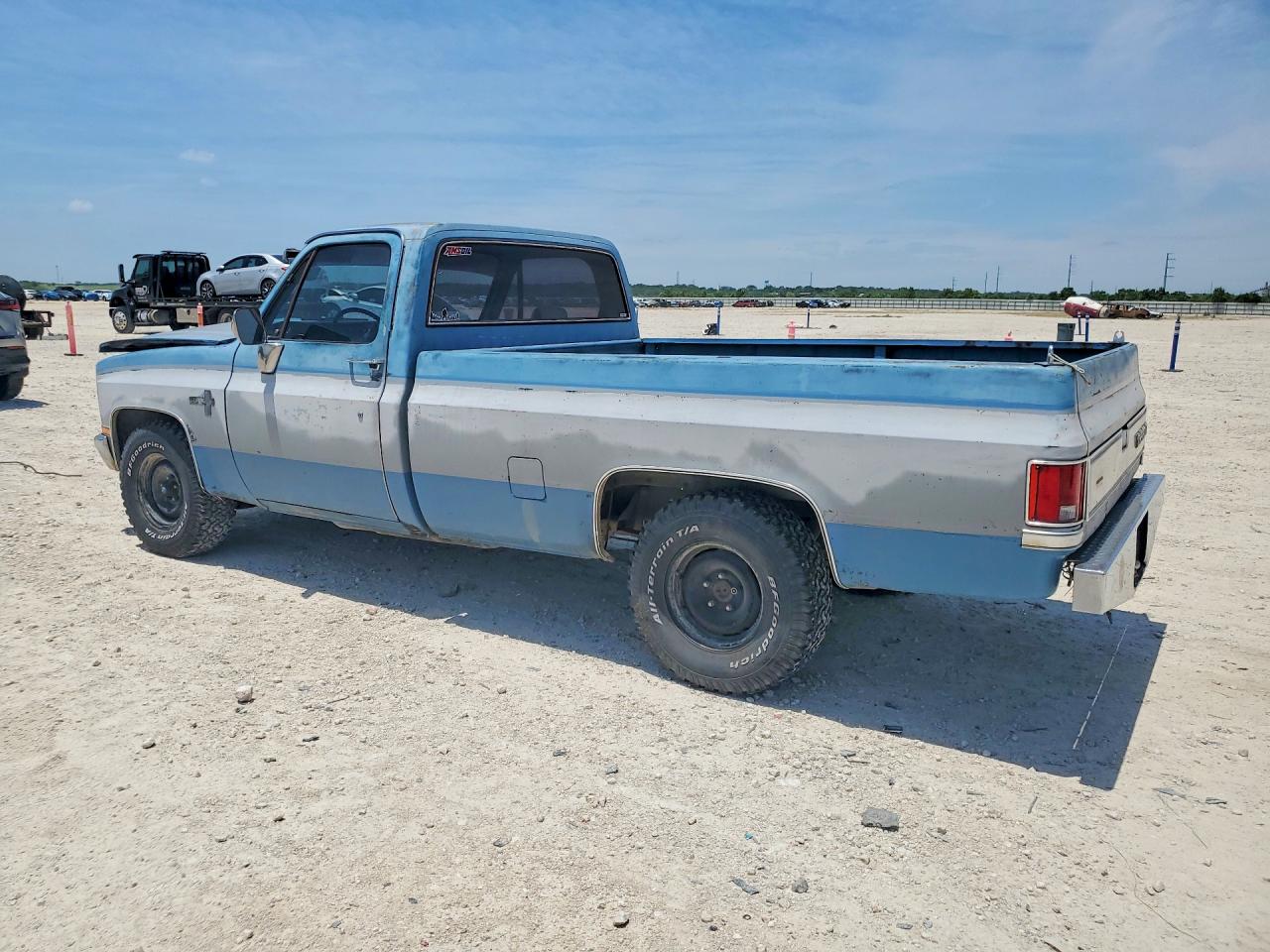 1985 Chevrolet C10 Синий vin: 2GCDC14H1F1210196