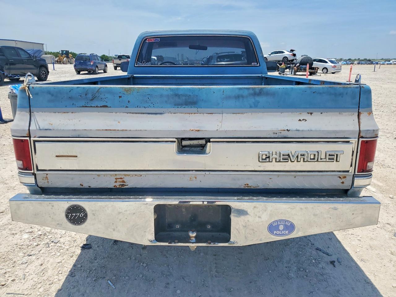 1985 Chevrolet C10 Синий vin: 2GCDC14H1F1210196