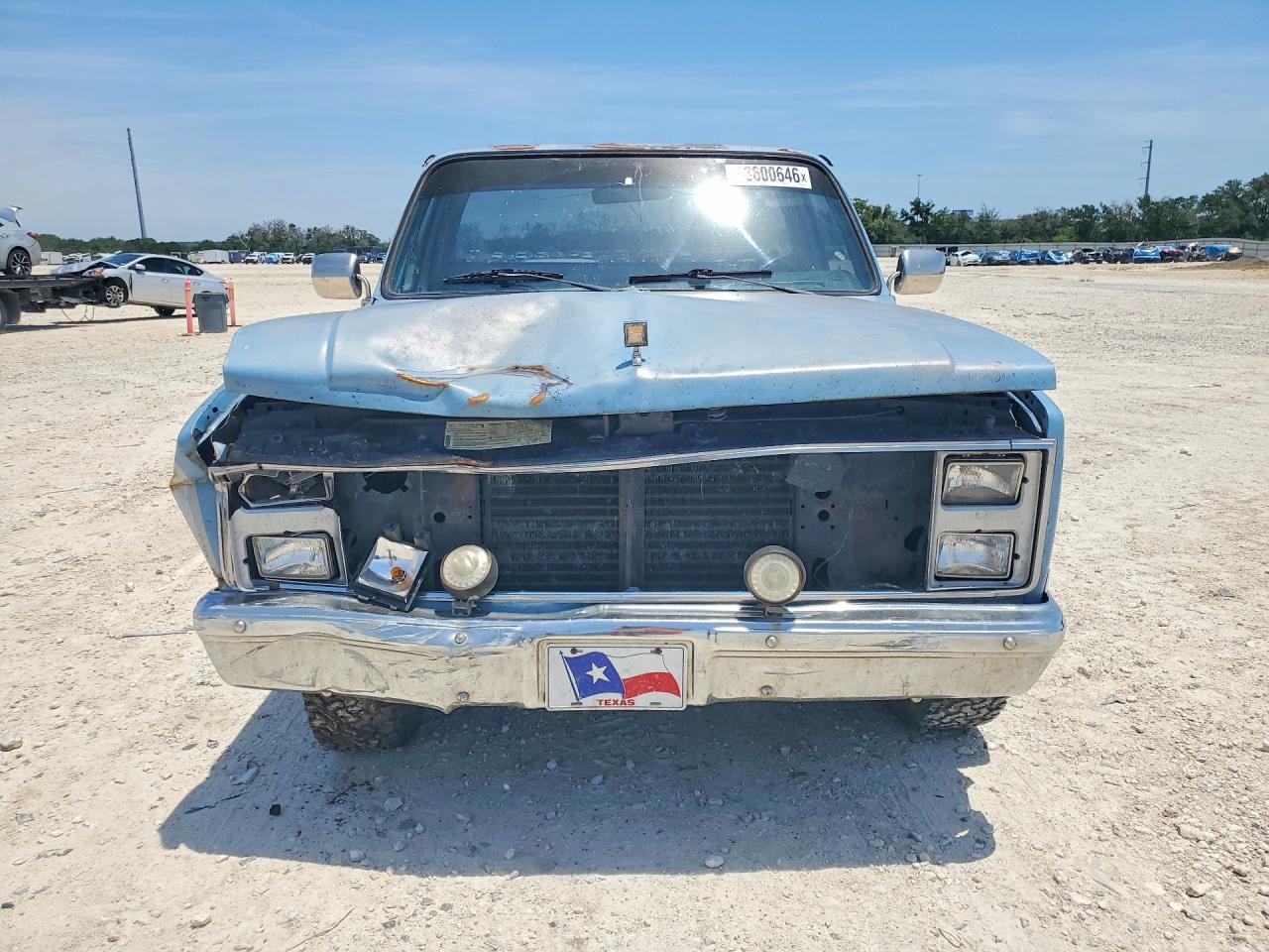 1985 Chevrolet C10 Синий vin: 2GCDC14H1F1210196