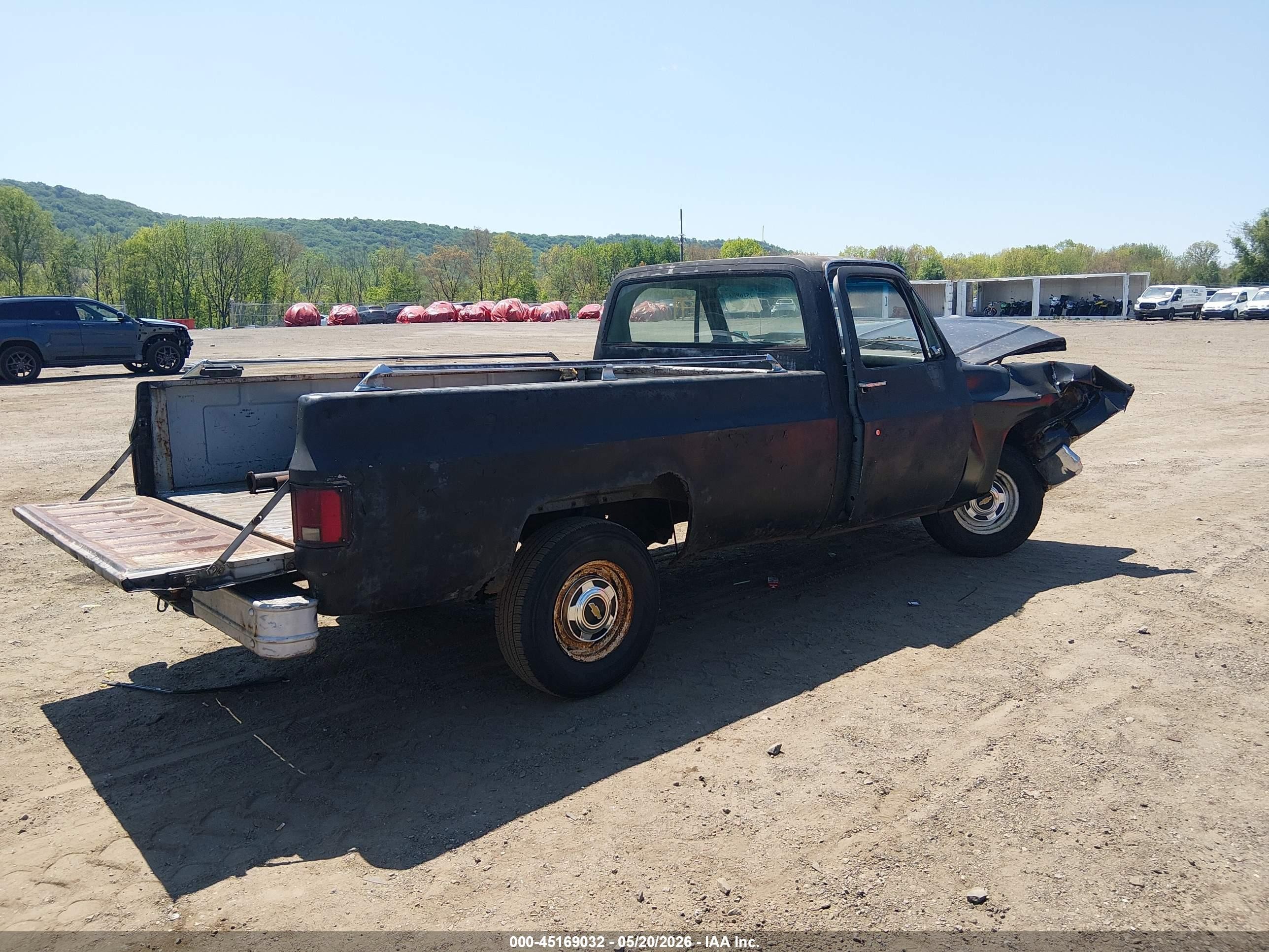 1984 Chevrolet C10   Black vin: 2GCDC14H6E1160507