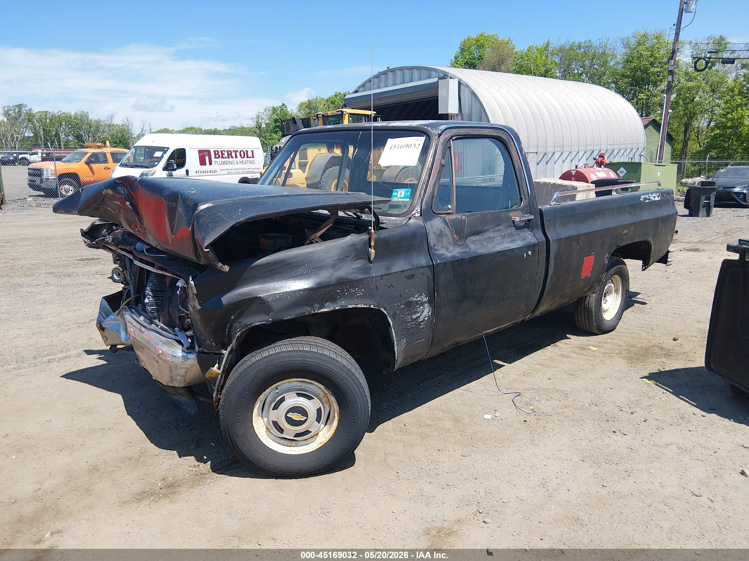 1984 Chevrolet C10   Black vin: 2GCDC14H6E1160507