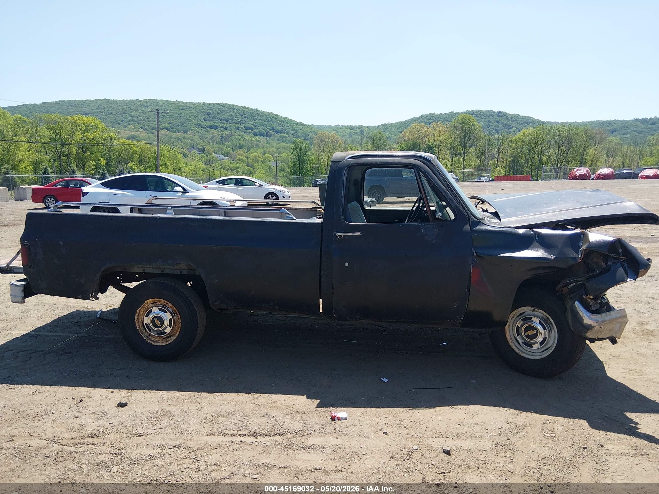 1984 Chevrolet C10   Black vin: 2GCDC14H6E1160507