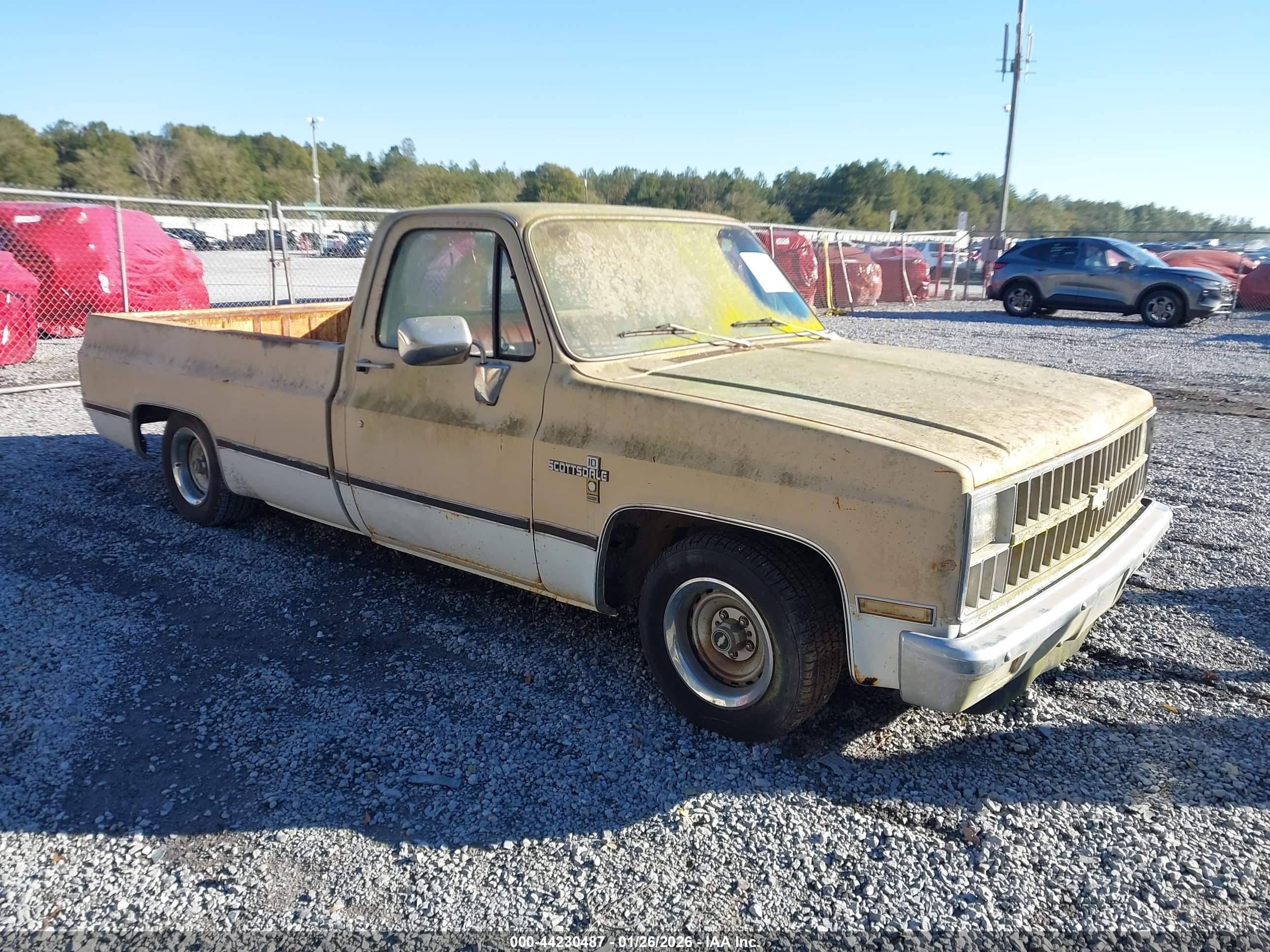1982 Chevrolet C10   Tan vin: 2GCDC14H7C1112818