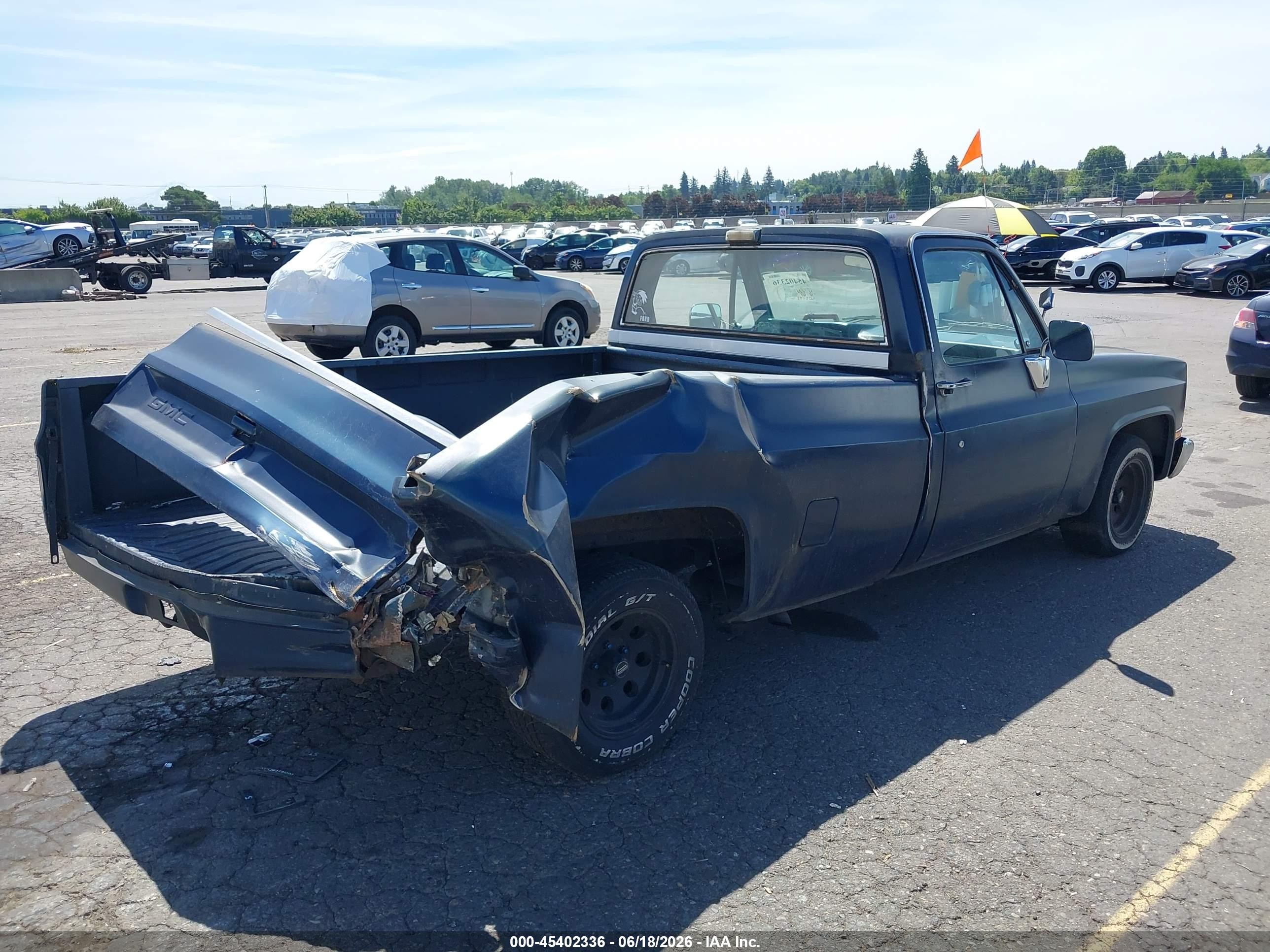 1986 Chevrolet C10   Blue vin: 2GCDC14H7G1155108