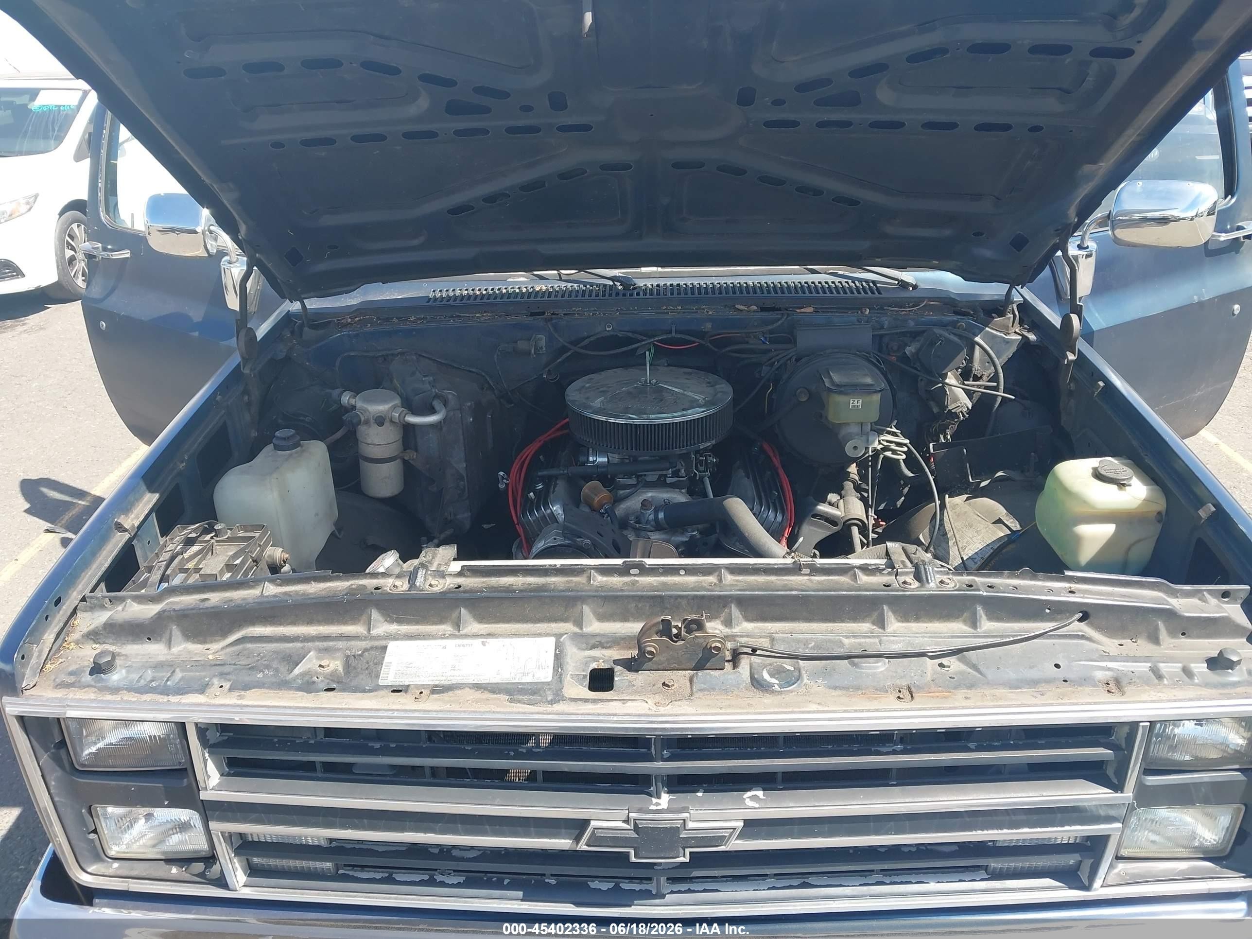 1986 Chevrolet C10   Blue vin: 2GCDC14H7G1155108