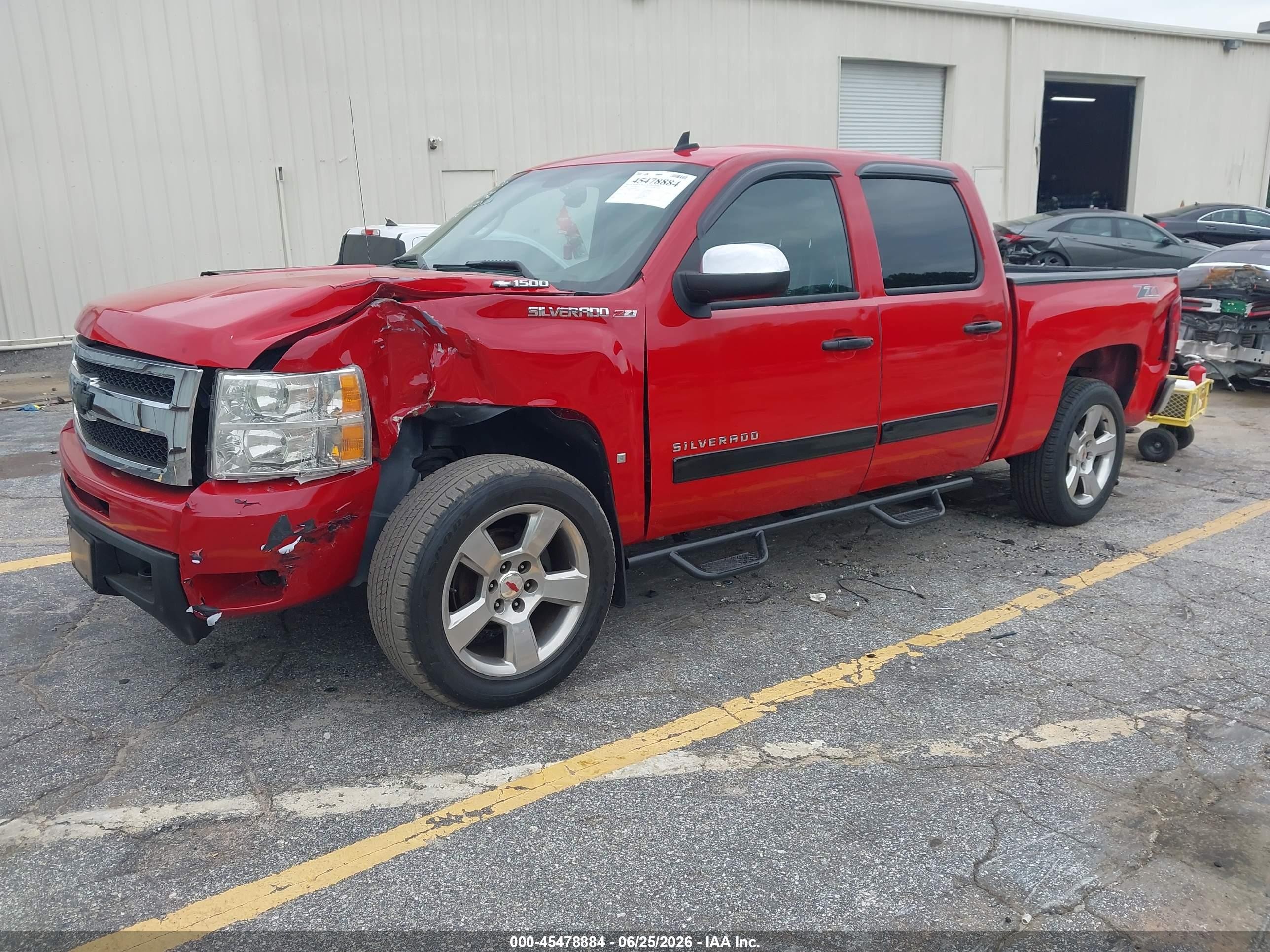 2008 Chevrolet Silverado 1500 Ltz Red vin: 2GCEC130081264463