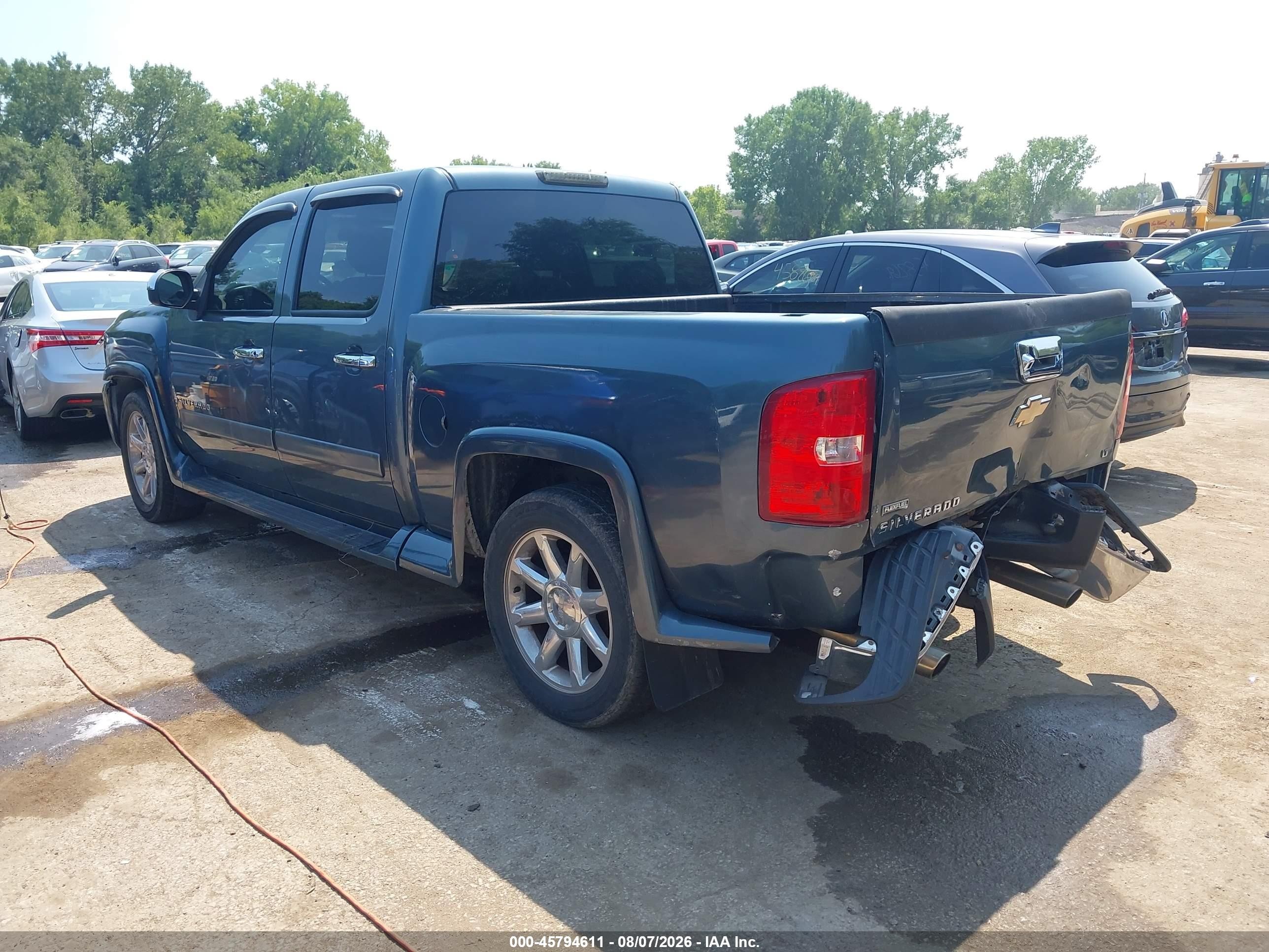 2007 Chevrolet Silverado 1500 Lt2 Blue vin: 2GCEC130171725135