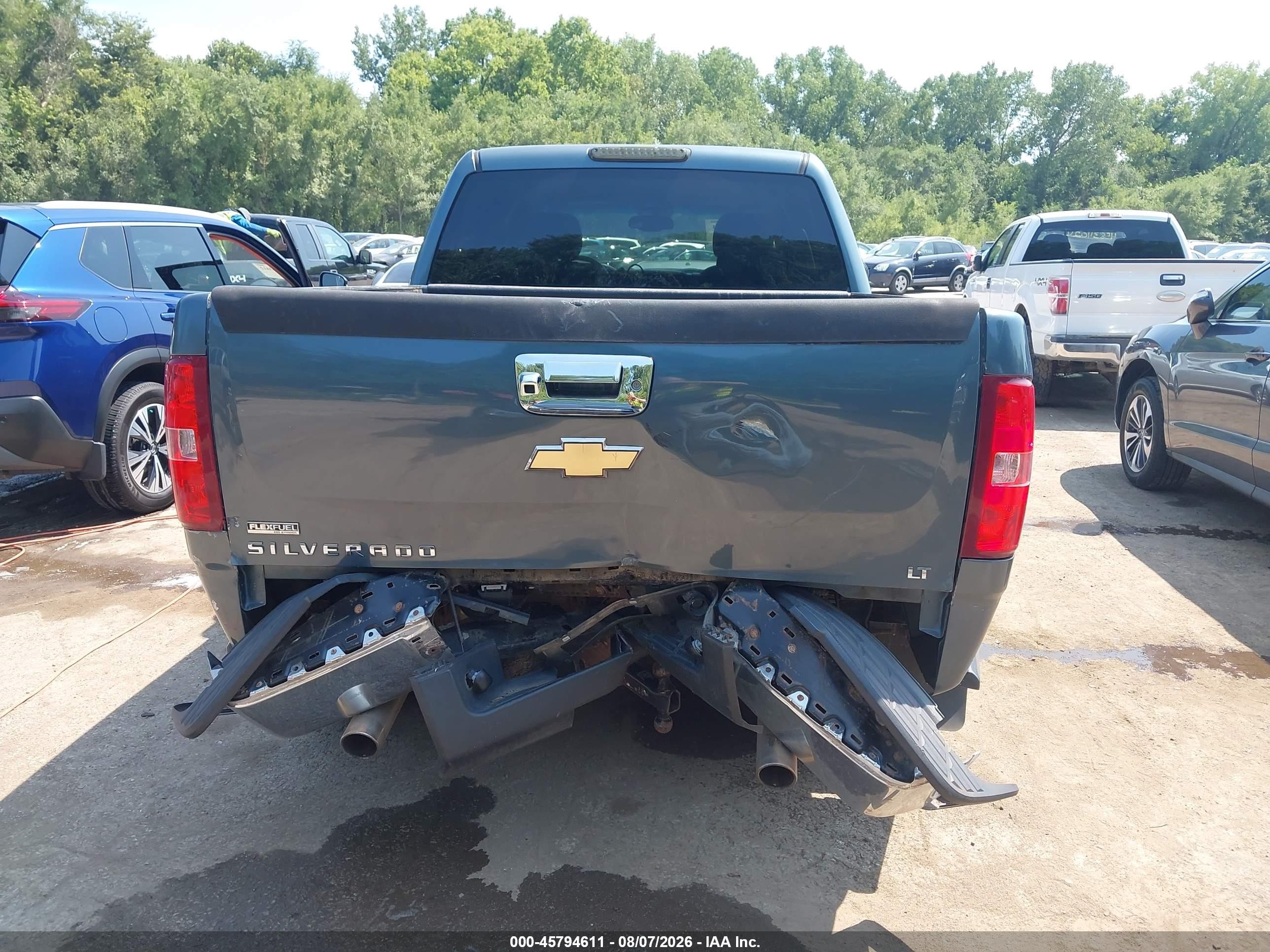 2007 Chevrolet Silverado 1500 Lt2 Blue vin: 2GCEC130171725135