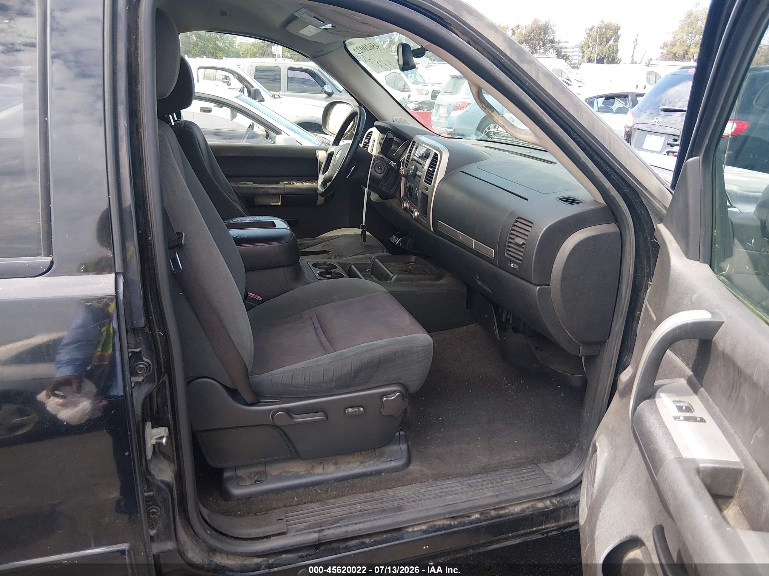 2007 Chevrolet Silverado 1500 Lt2 Black vin: 2GCEC130371606275