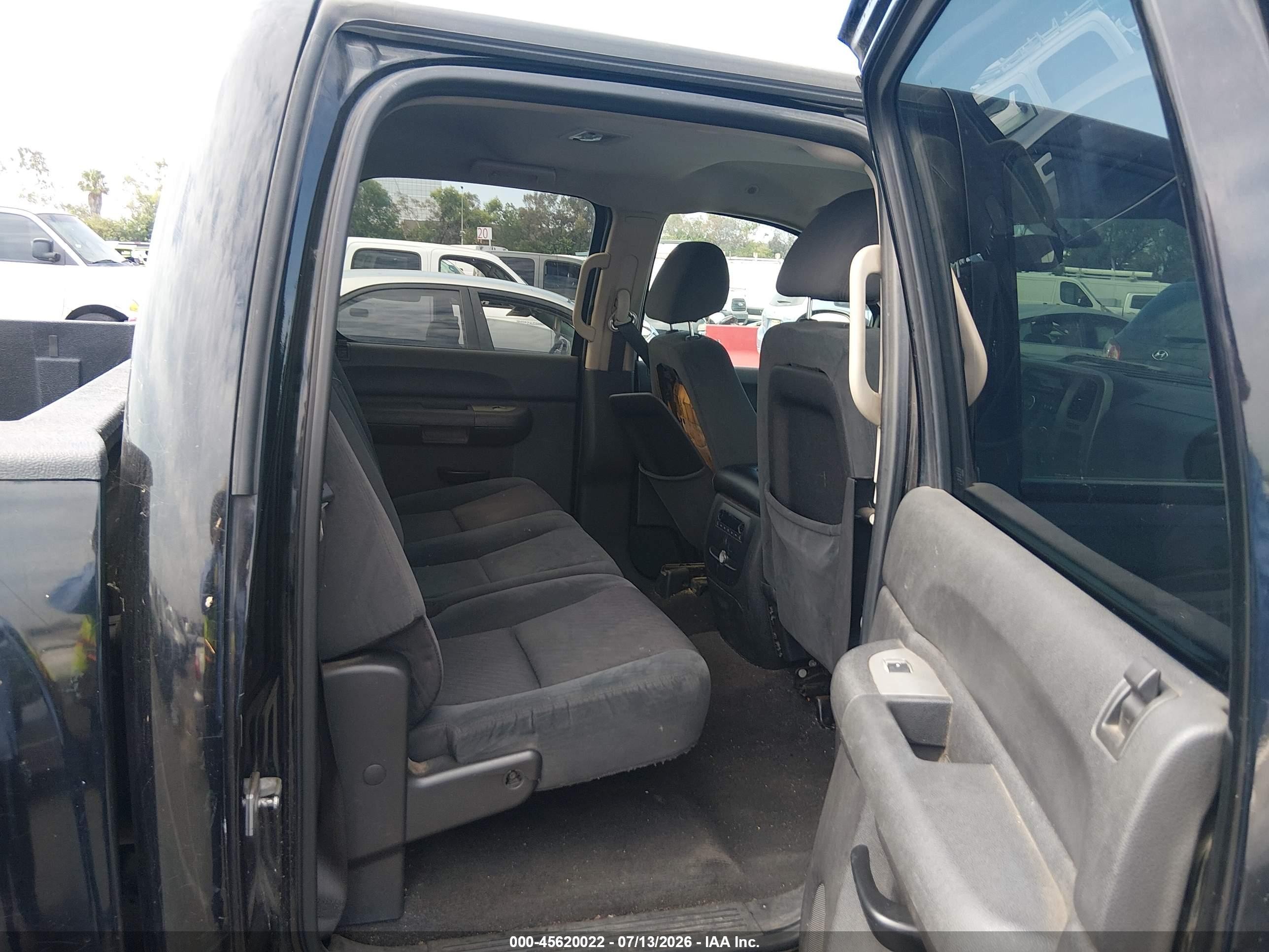 2007 Chevrolet Silverado 1500 Lt2 Black vin: 2GCEC130371606275