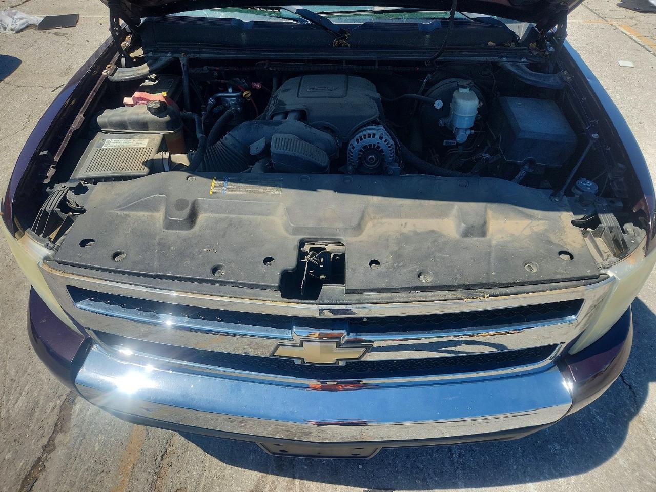 2008 Chevrolet Silverado C1500 Maroon vin: 2GCEC130381281936