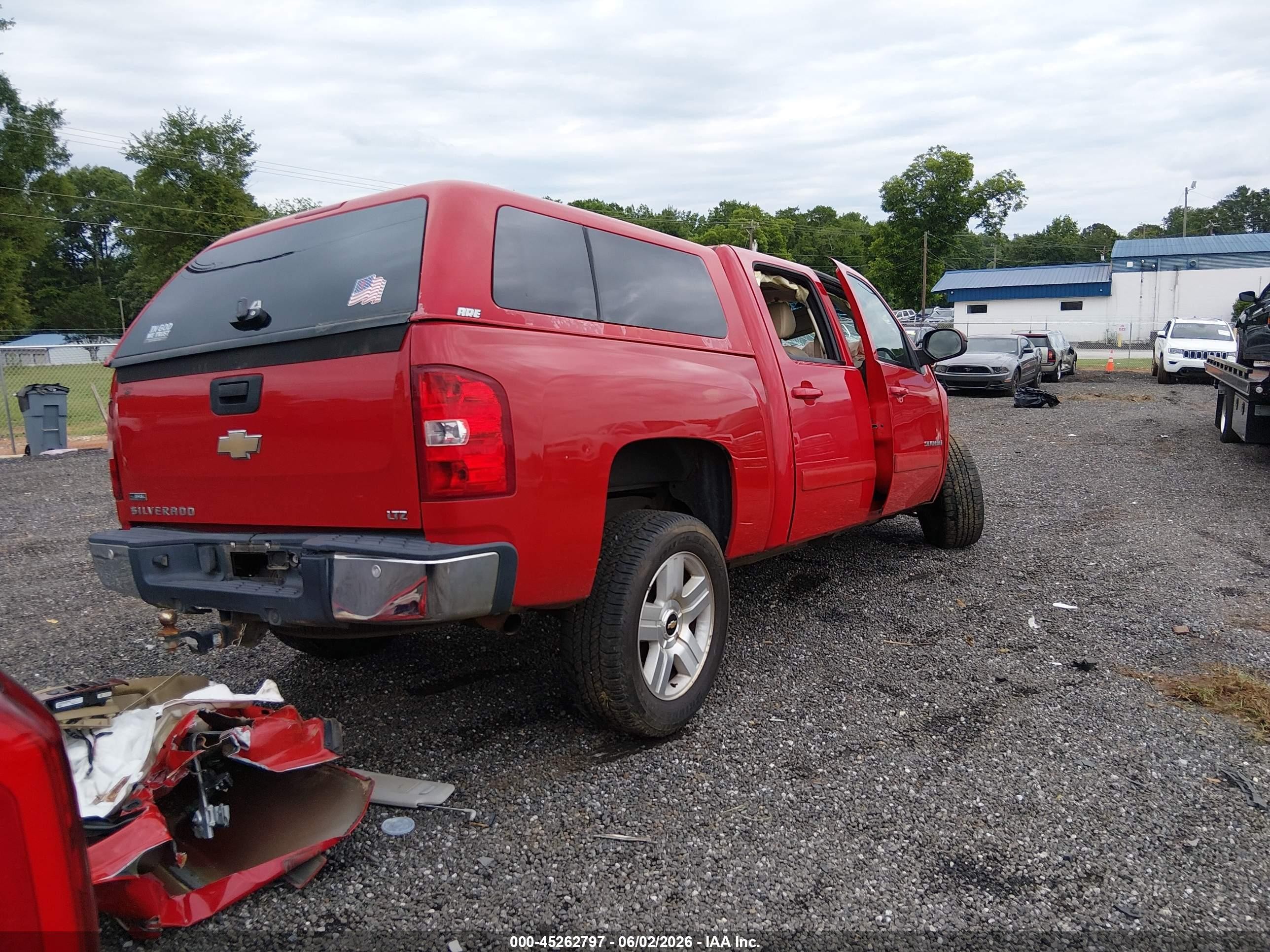 2008 Chevrolet Silverado 1500 Ltz Red vin: 2GCEC130581290265