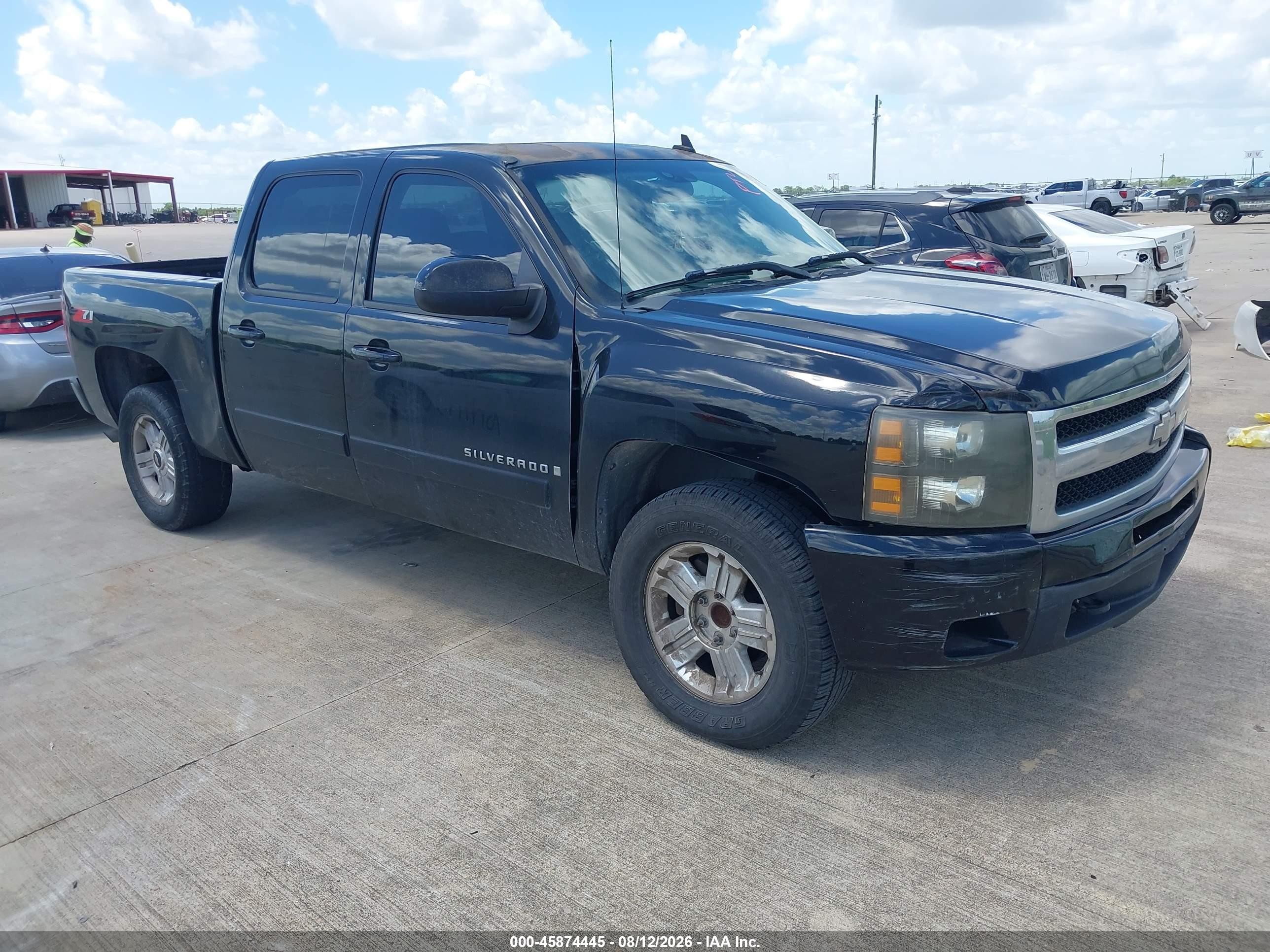 2007 Chevrolet Silverado 1500 Ltz Black vin: 2GCEC130971716179