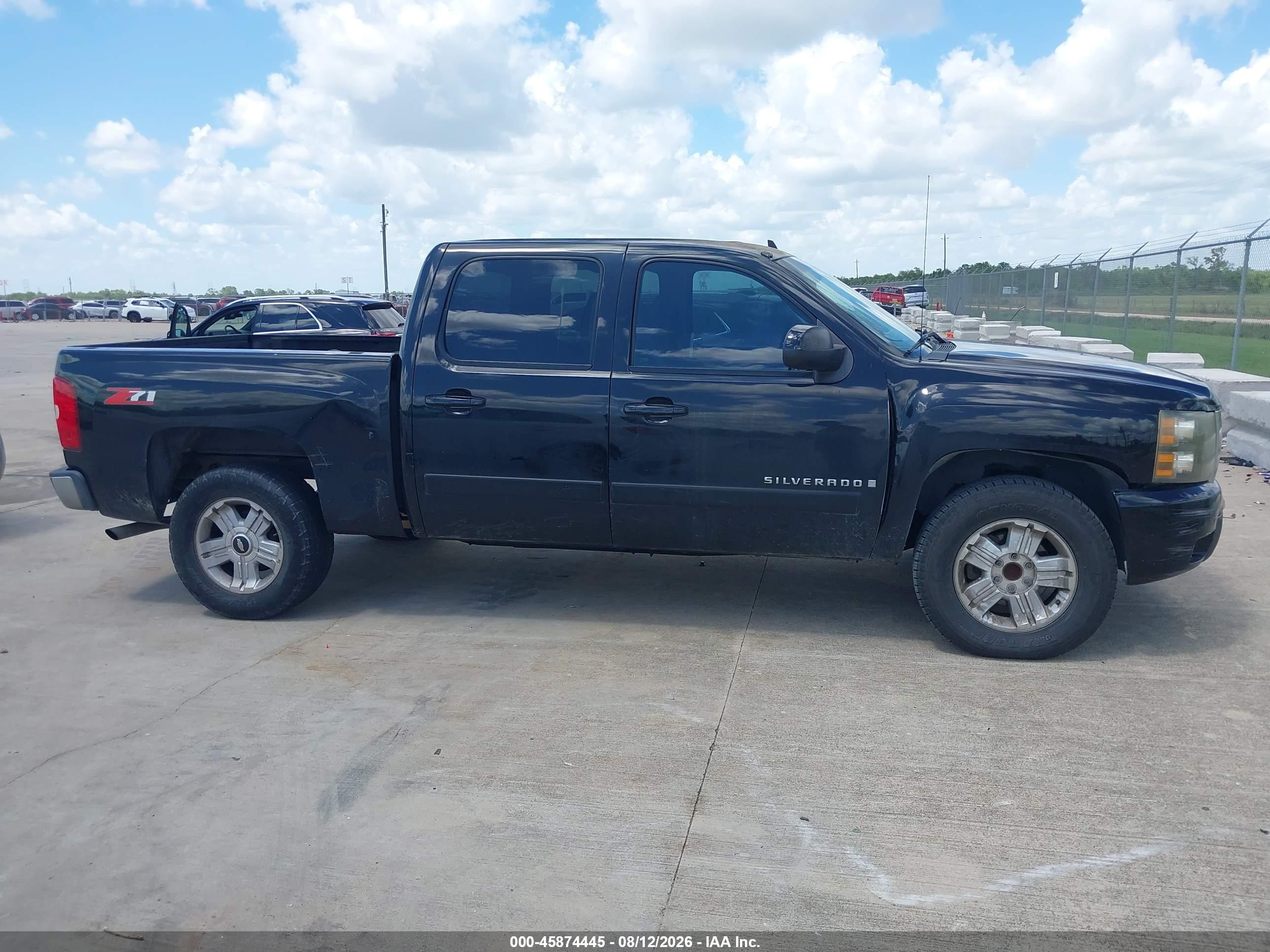 2007 Chevrolet Silverado 1500 Ltz Black vin: 2GCEC130971716179