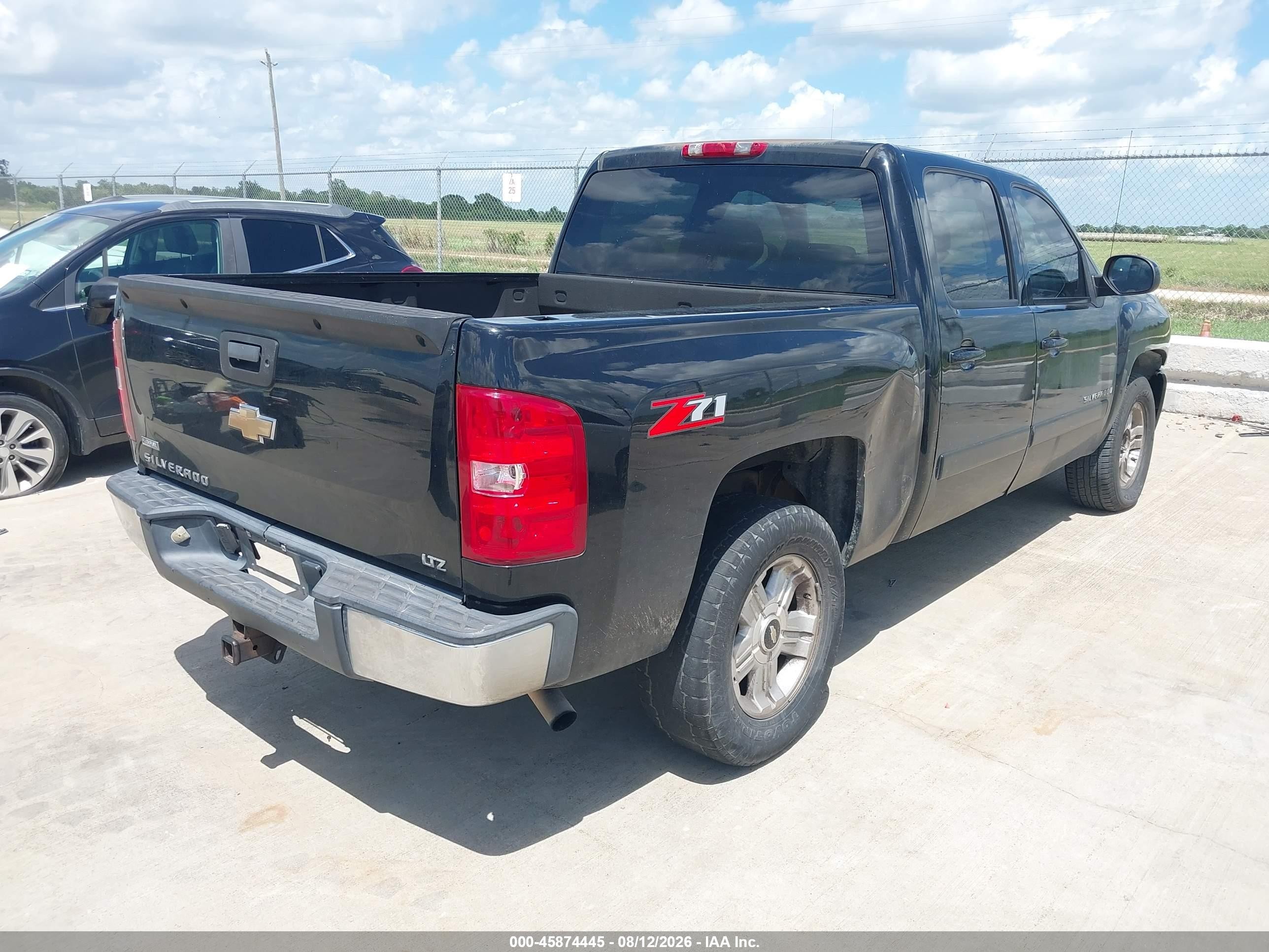 2007 Chevrolet Silverado 1500 Ltz Black vin: 2GCEC130971716179