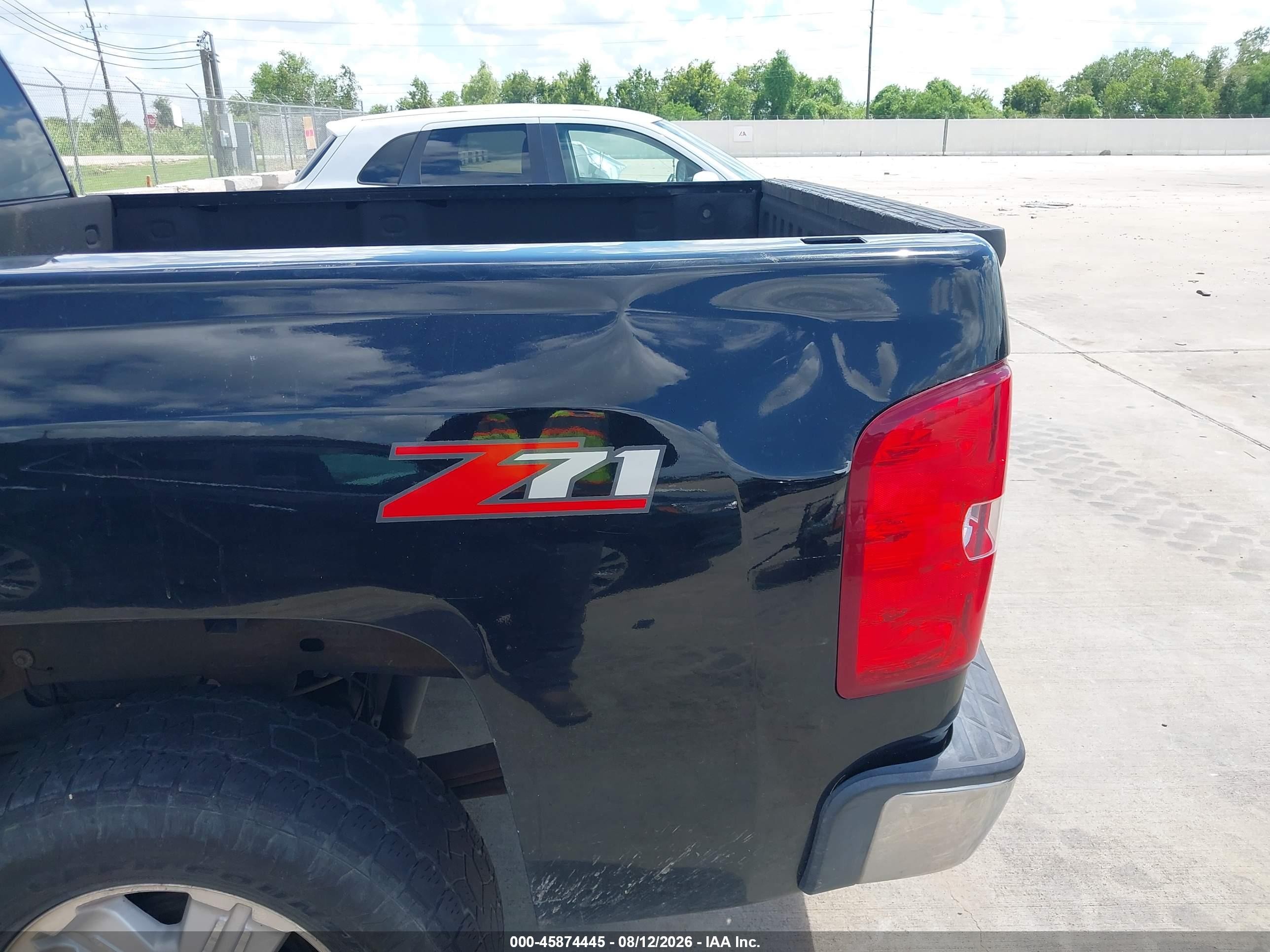 2007 Chevrolet Silverado 1500 Ltz Black vin: 2GCEC130971716179