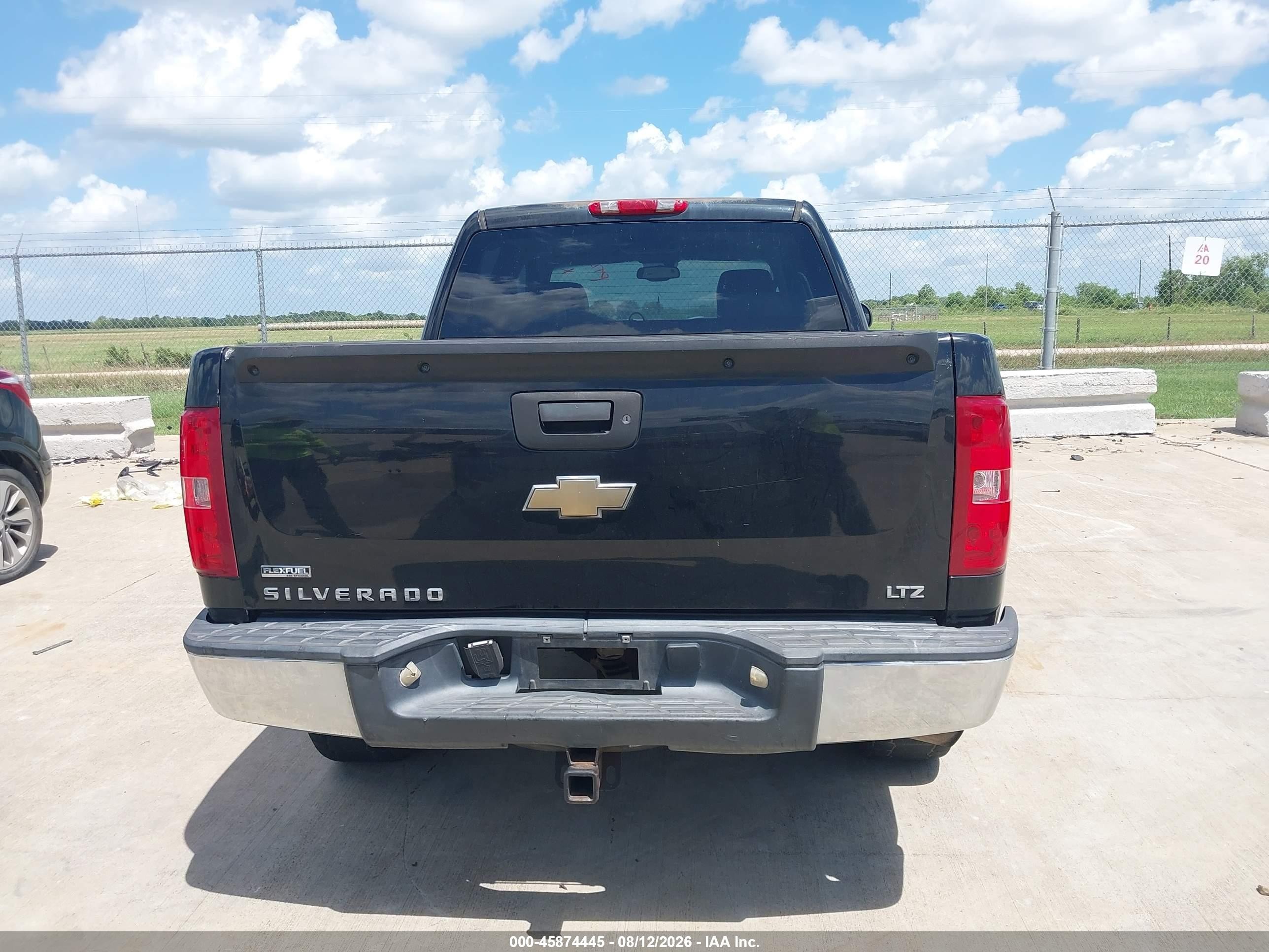 2007 Chevrolet Silverado 1500 Ltz Black vin: 2GCEC130971716179
