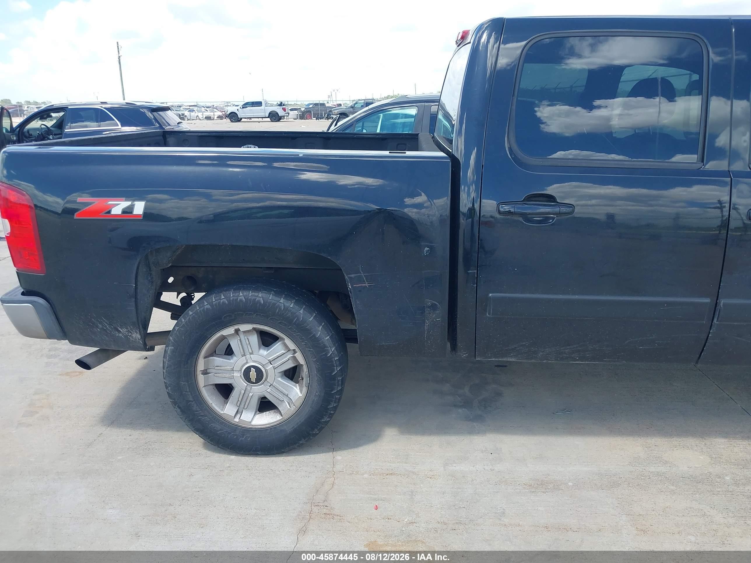 2007 Chevrolet Silverado 1500 Ltz Black vin: 2GCEC130971716179