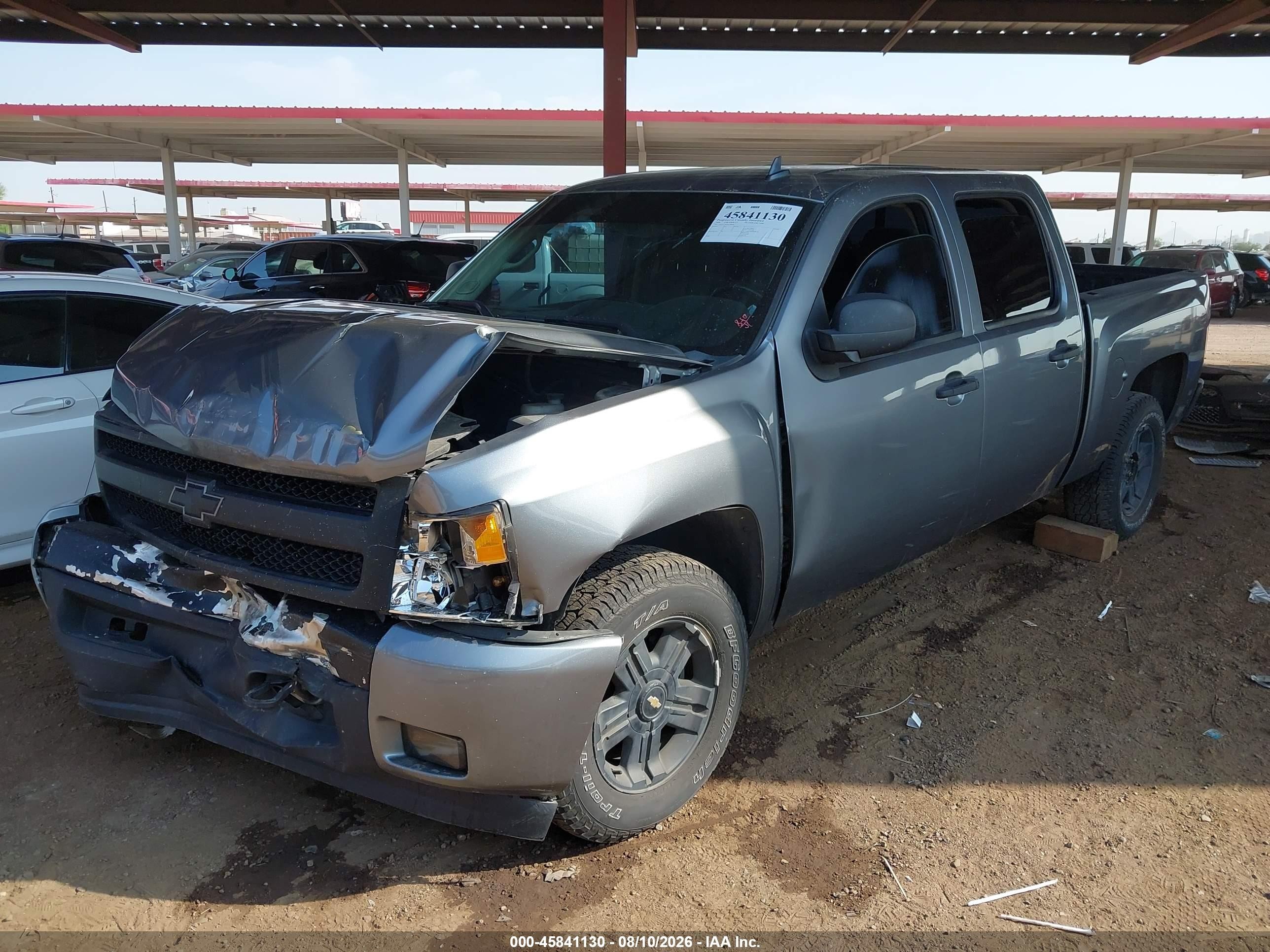 2008 Chevrolet Silverado 1500 Lt2 Silver vin: 2GCEC130X81186046