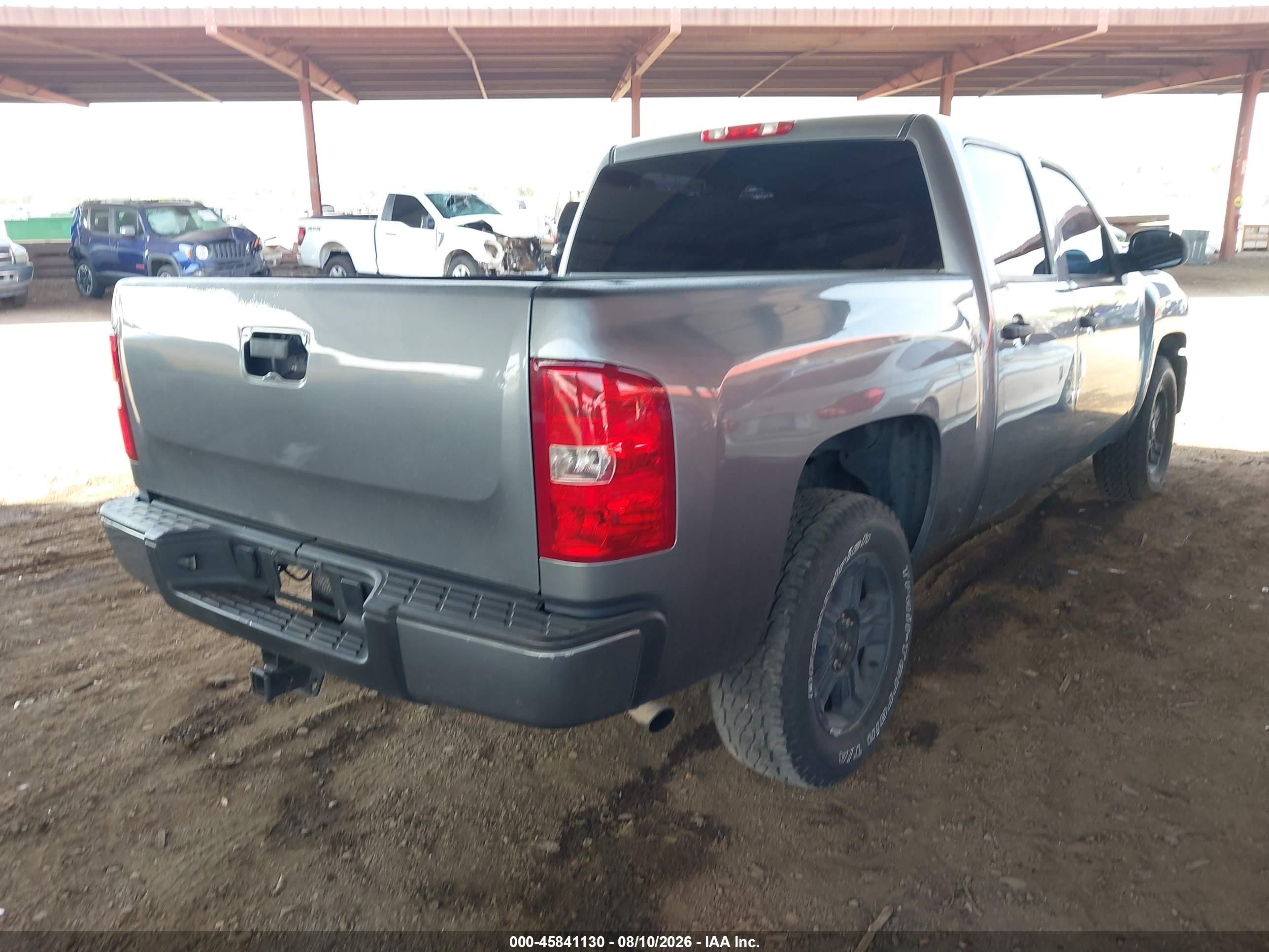 2008 Chevrolet Silverado 1500 Lt2 Silver vin: 2GCEC130X81186046