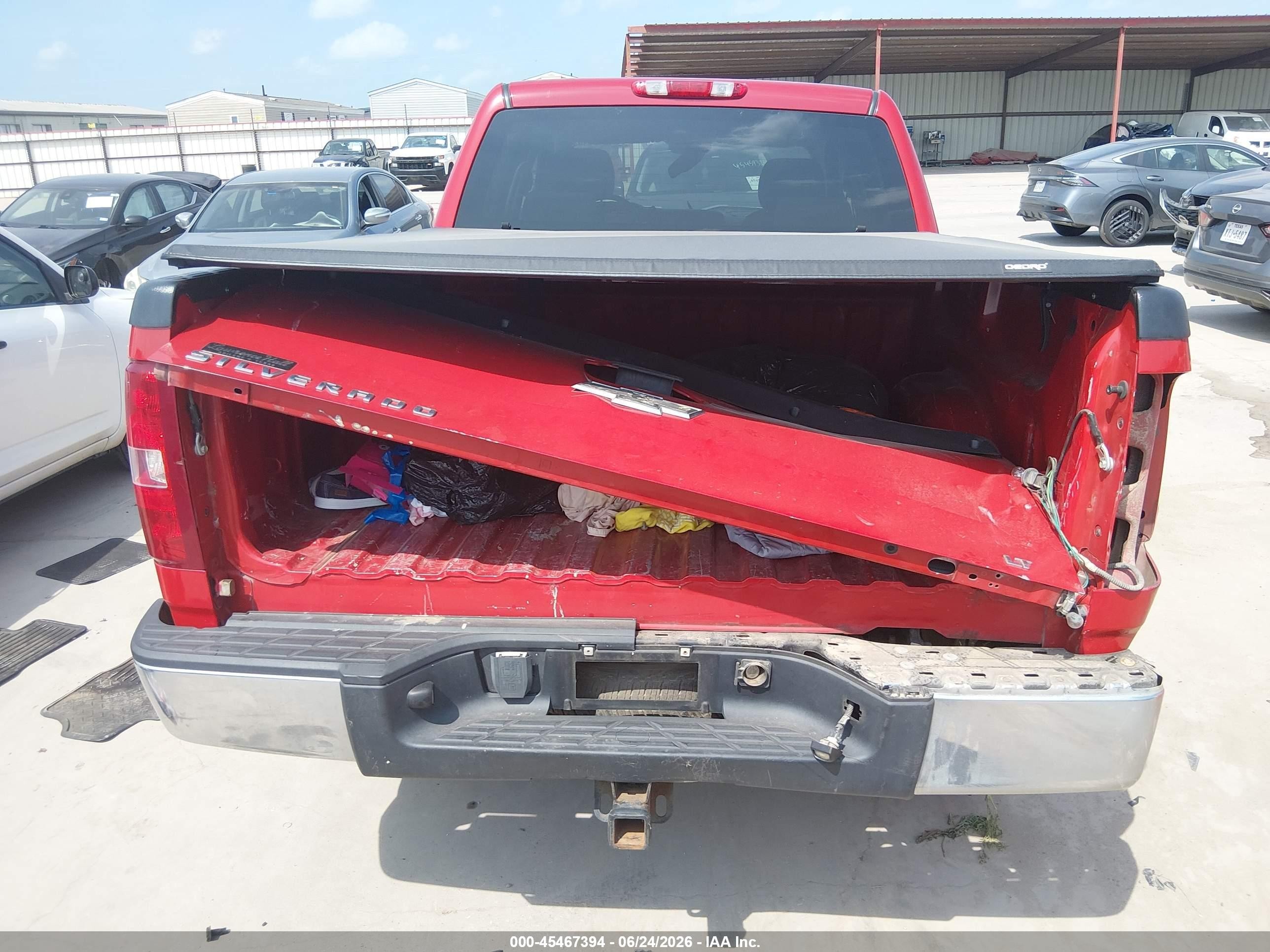 2007 Chevrolet Silverado 1500 Lt1 Red vin: 2GCEC13C071527740