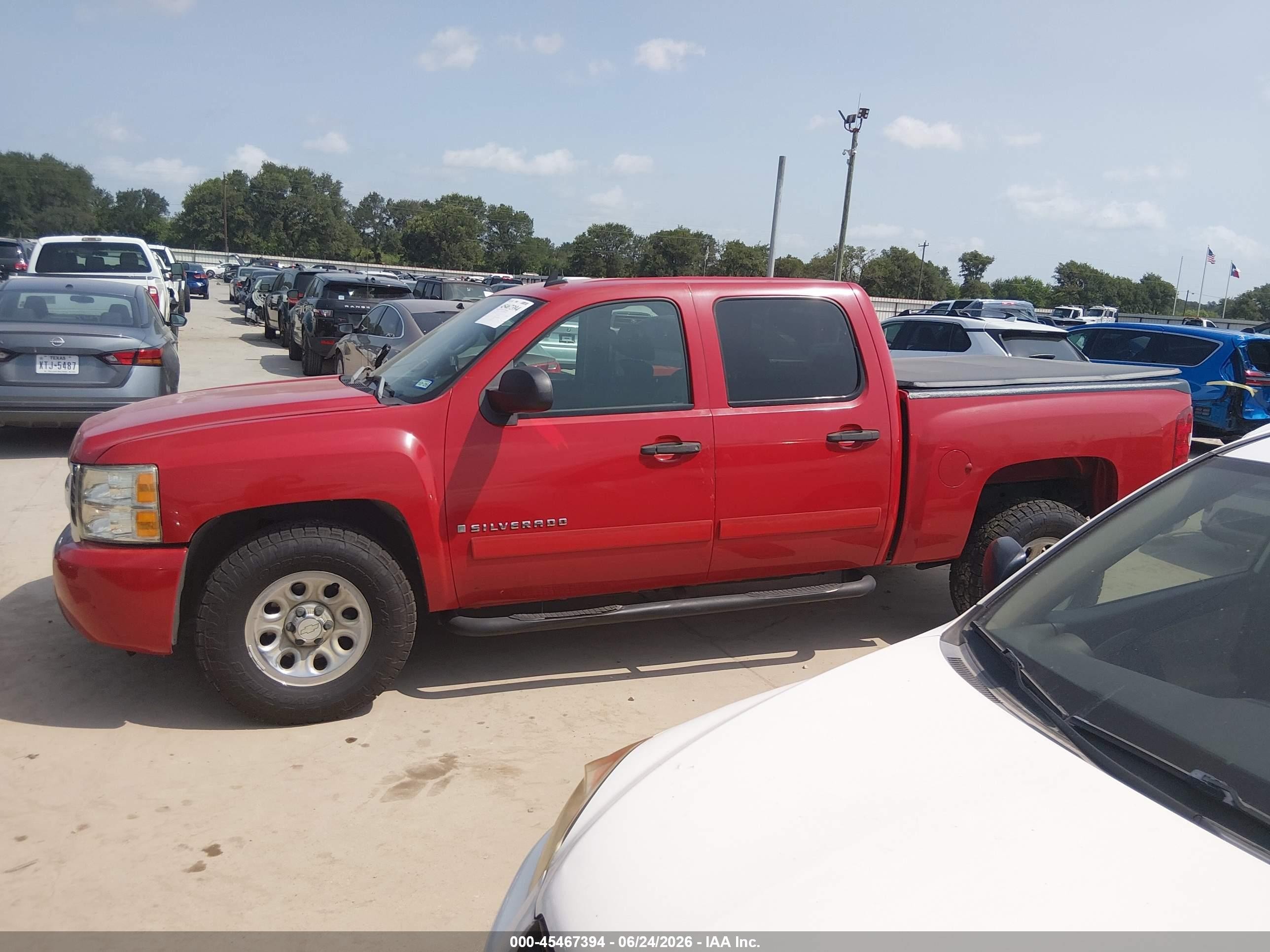 2007 Chevrolet Silverado 1500 Lt1 Red vin: 2GCEC13C071527740