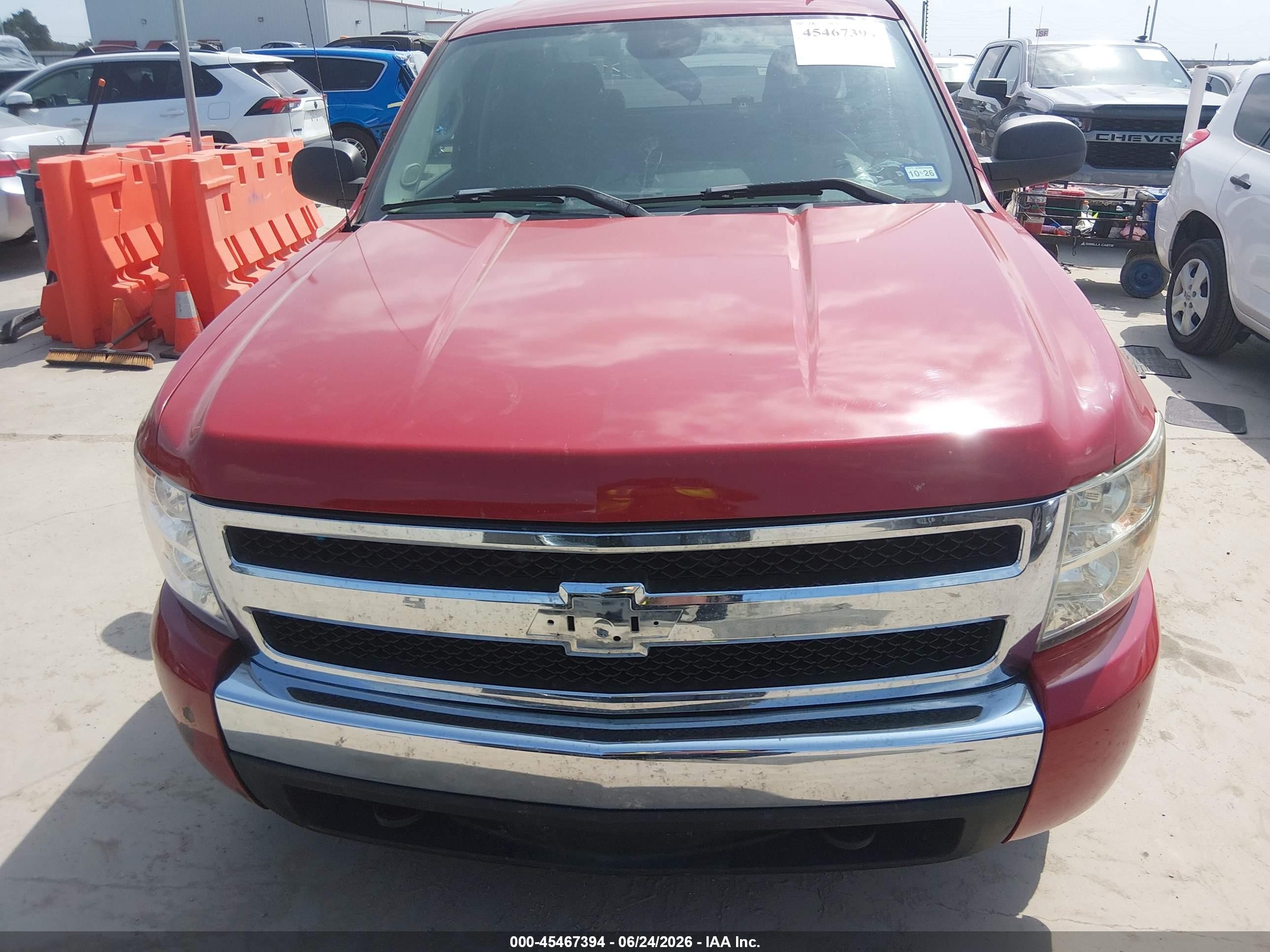 2007 Chevrolet Silverado 1500 Lt1 Red vin: 2GCEC13C071527740